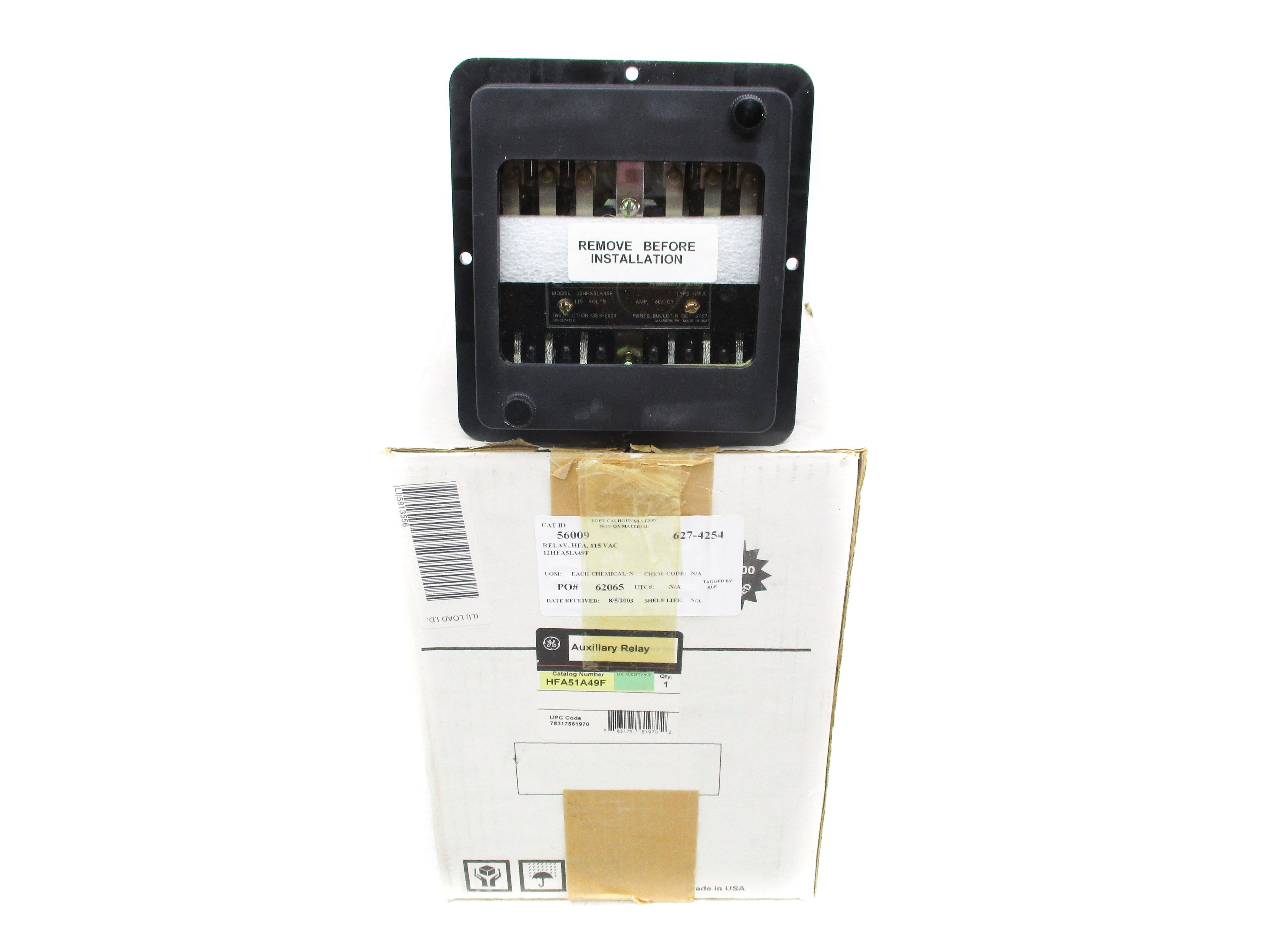 GENERAL ELECTRIC HFA51A49F 115V NSMP