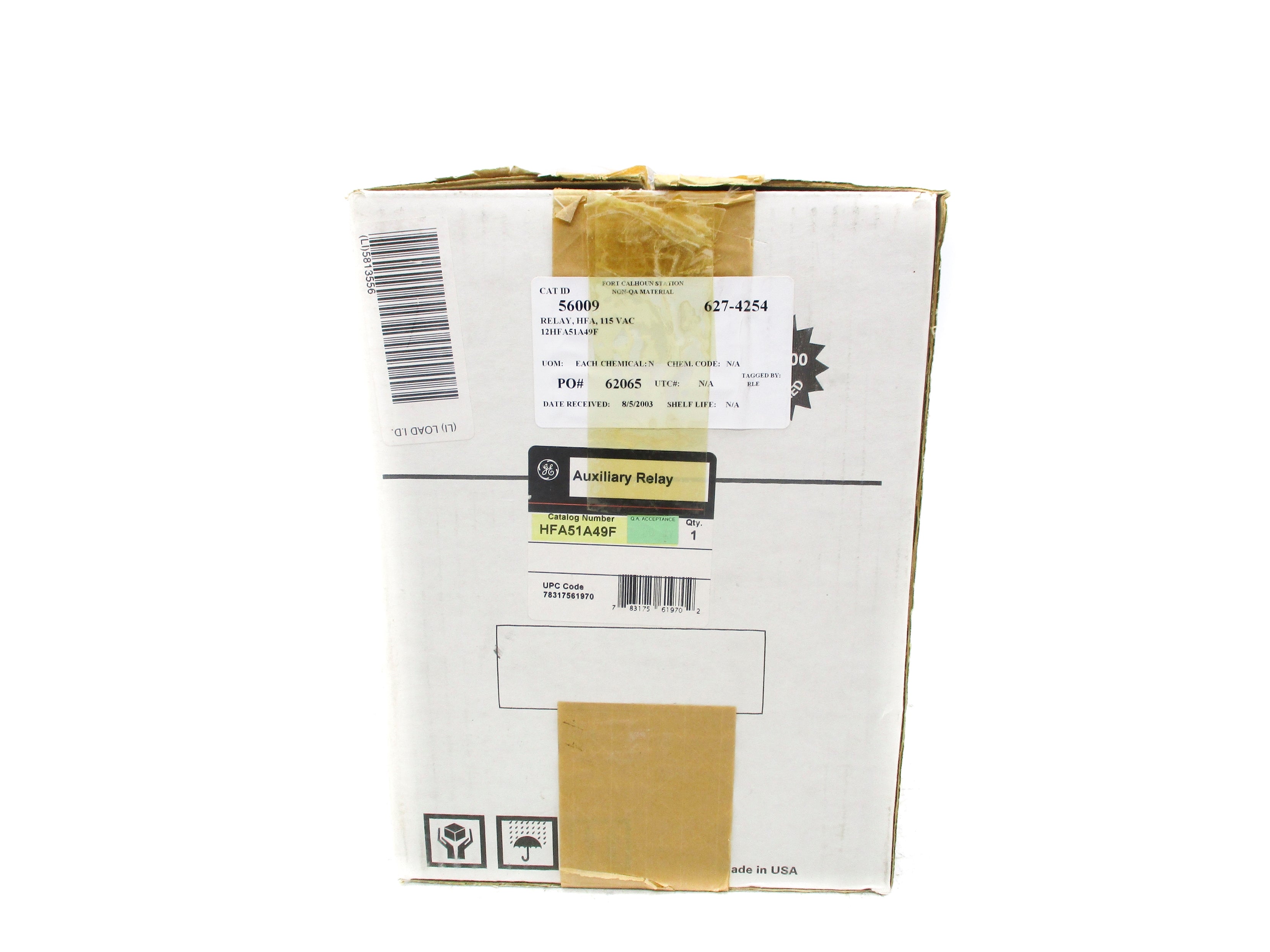GENERAL ELECTRIC HFA51A49F 115V NSMP