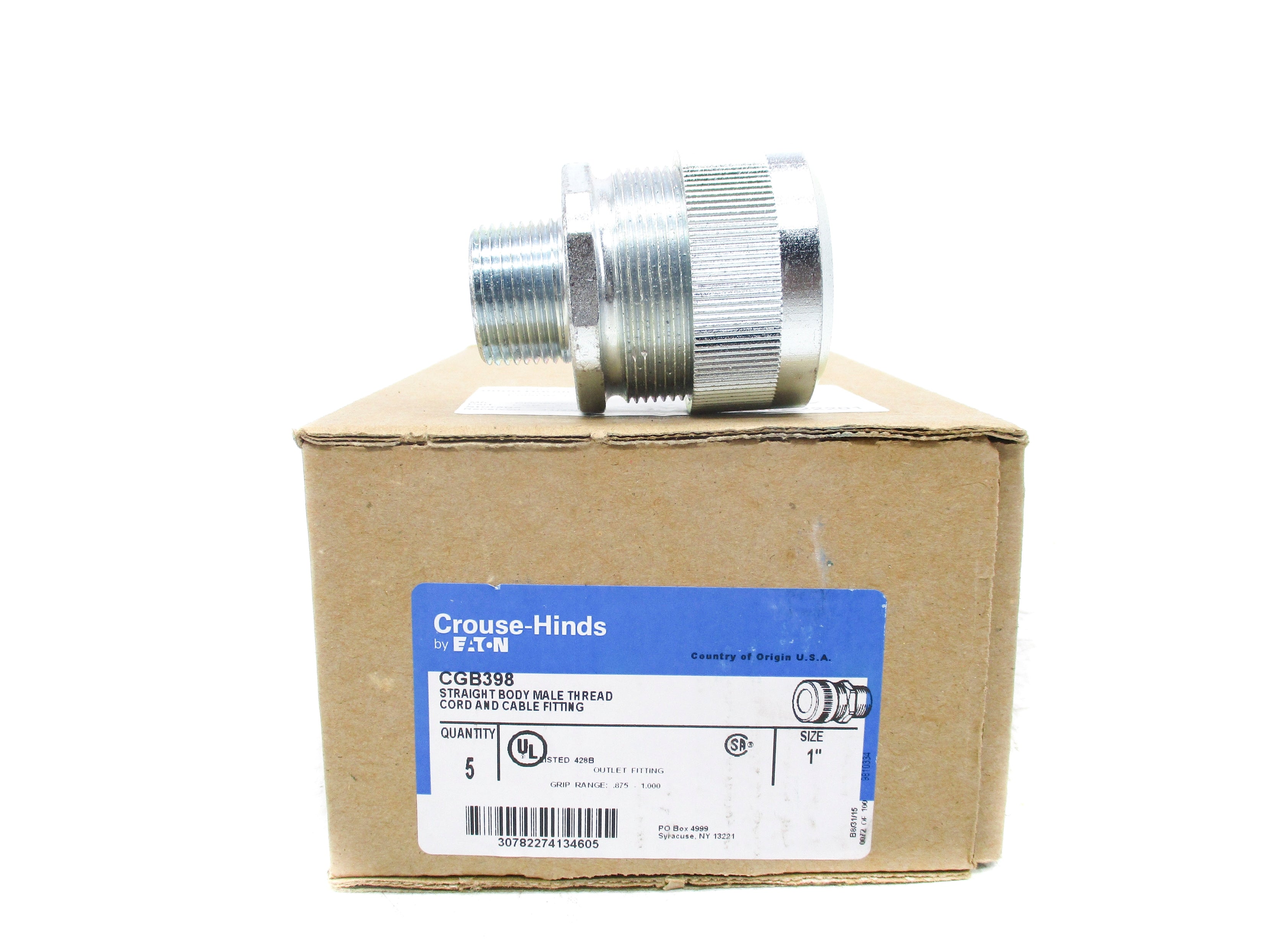 CROUSE-HINDS CGB398 (PKG OF 5) NSMP