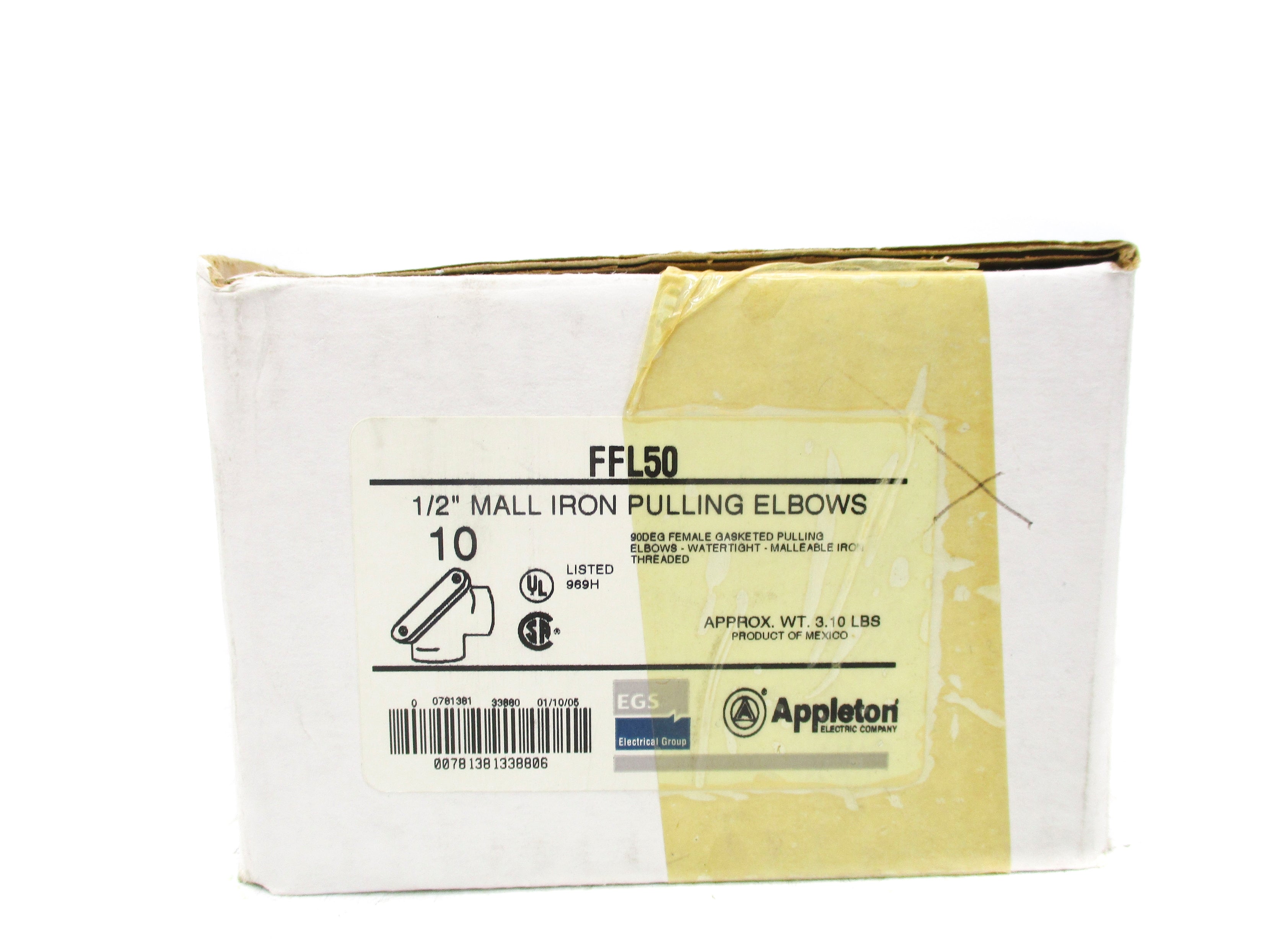 APPLETON FFL50 (PKG OF 10) NSMP
