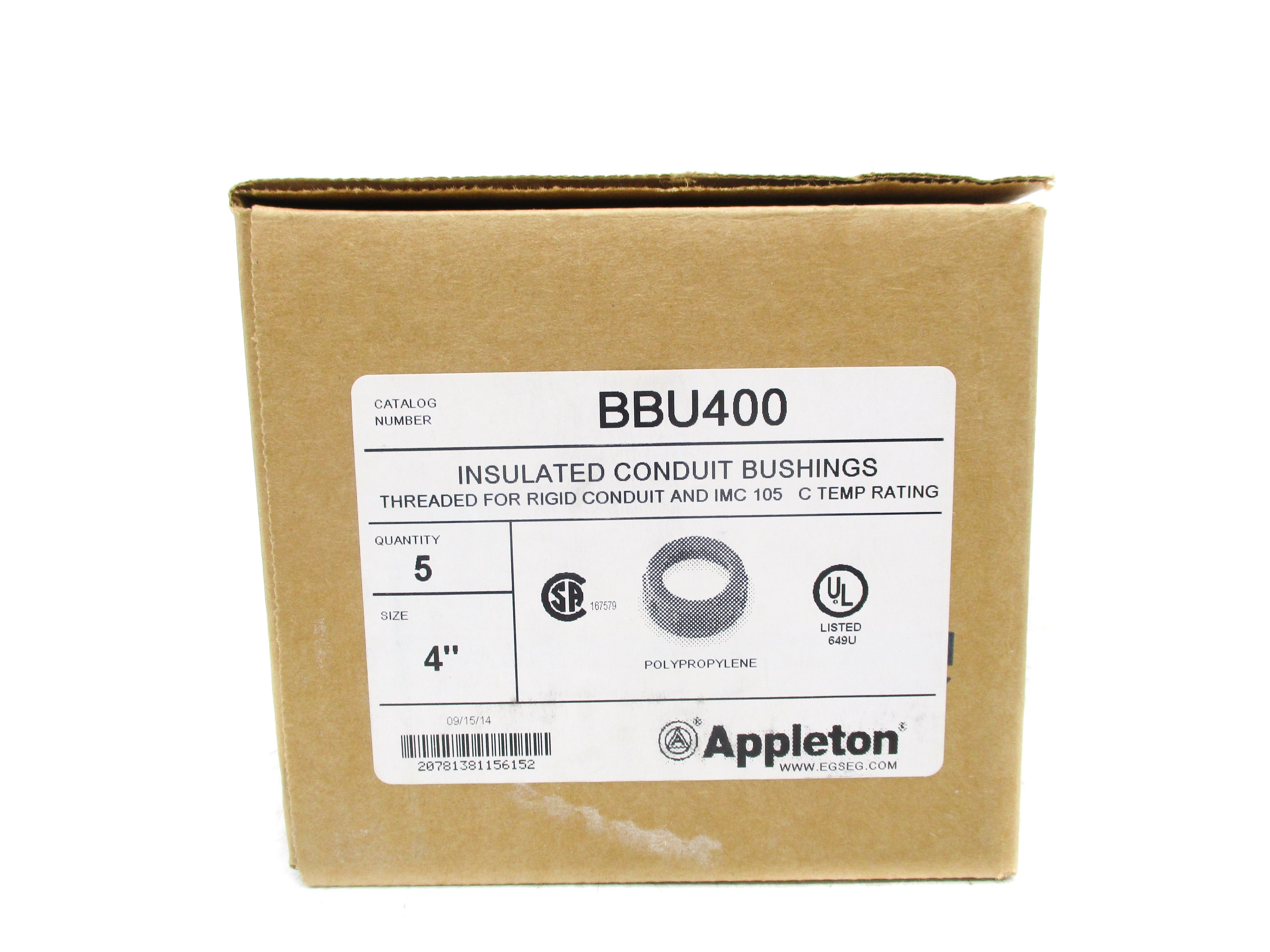 APPLETON BBU400 (PKG OF 5) NSMP