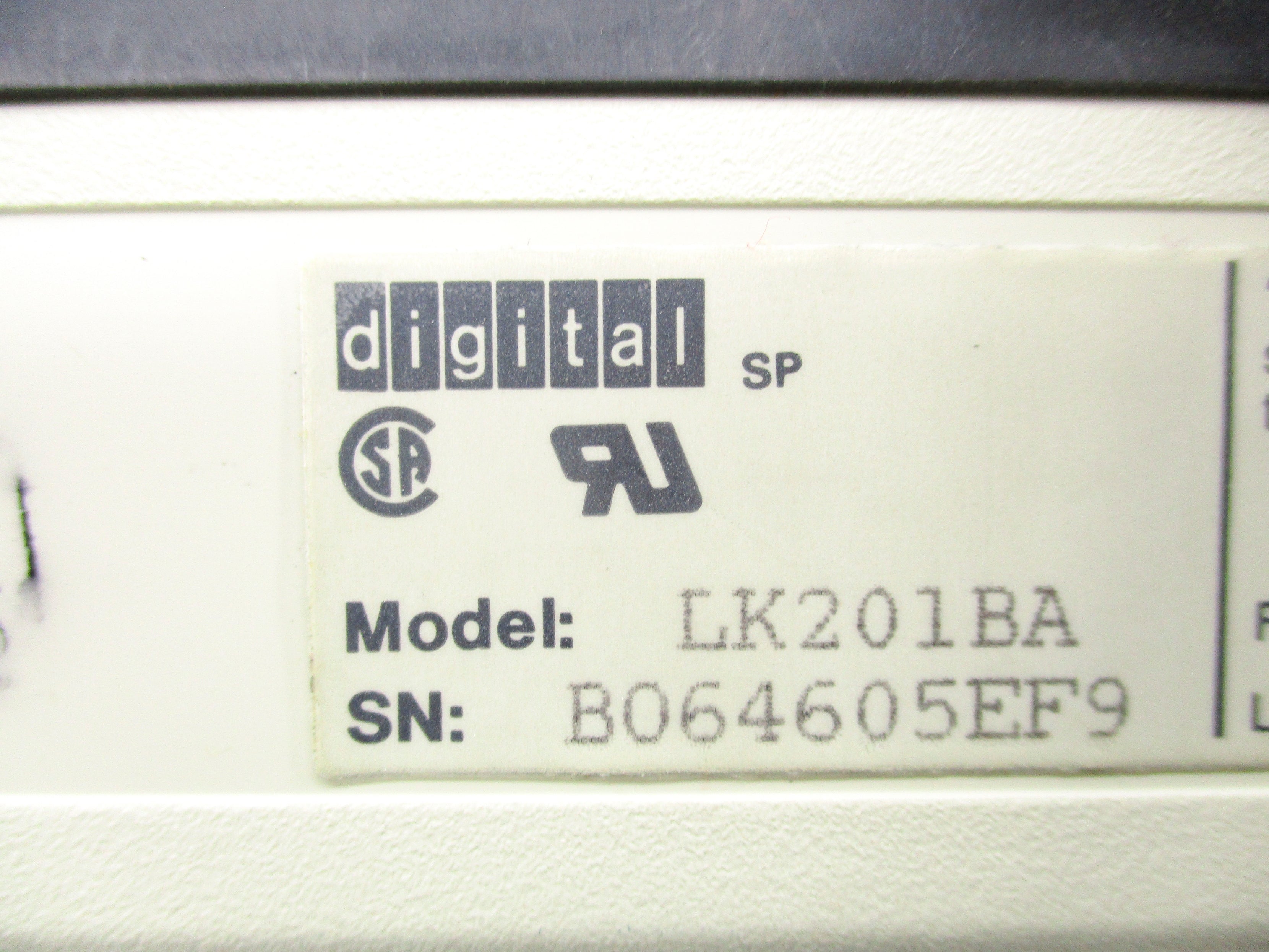 DIGITAL LK201BA NSNP