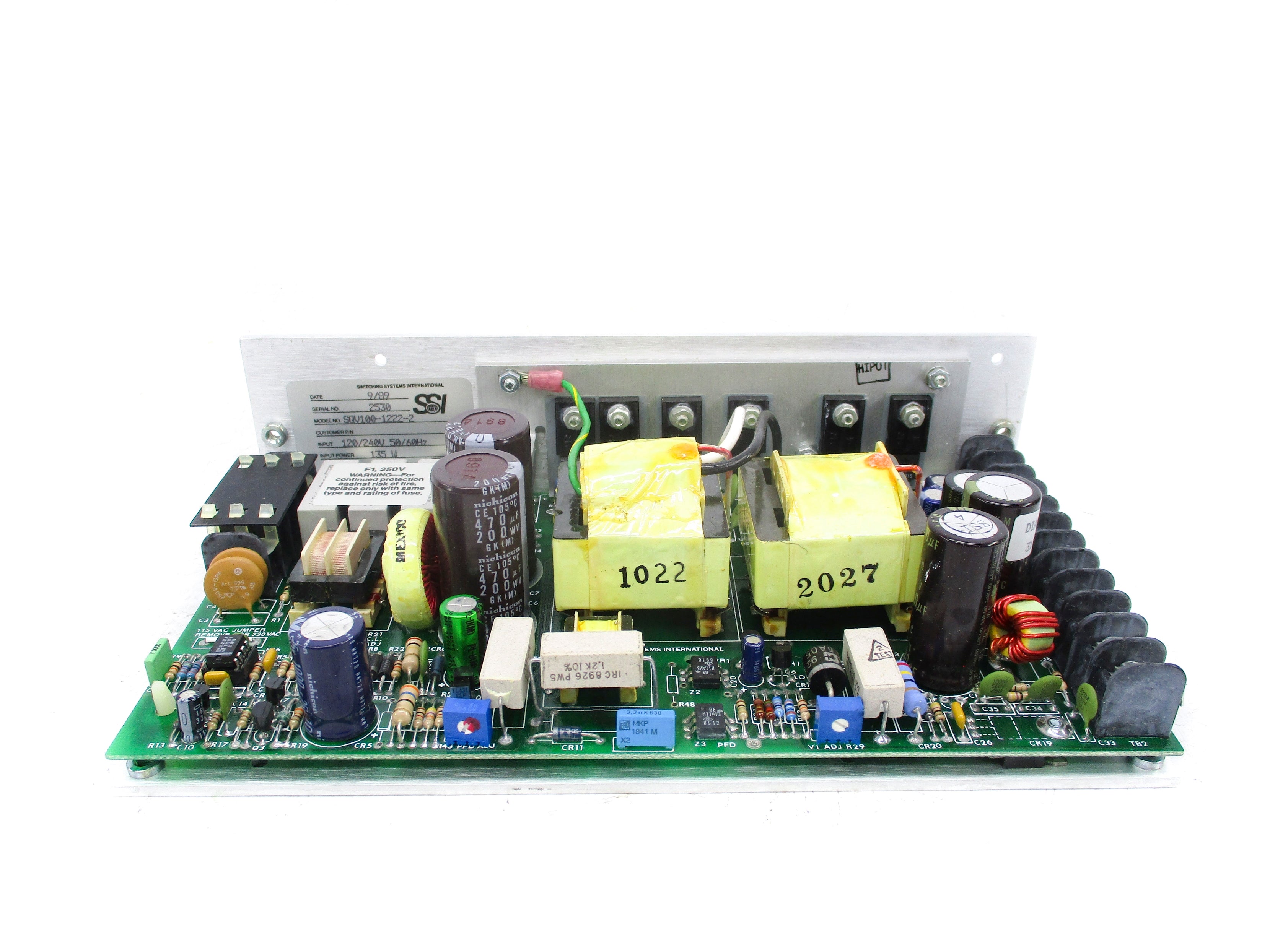 SWITCHING SYSTEMS SQV100-1222-2 NSNP