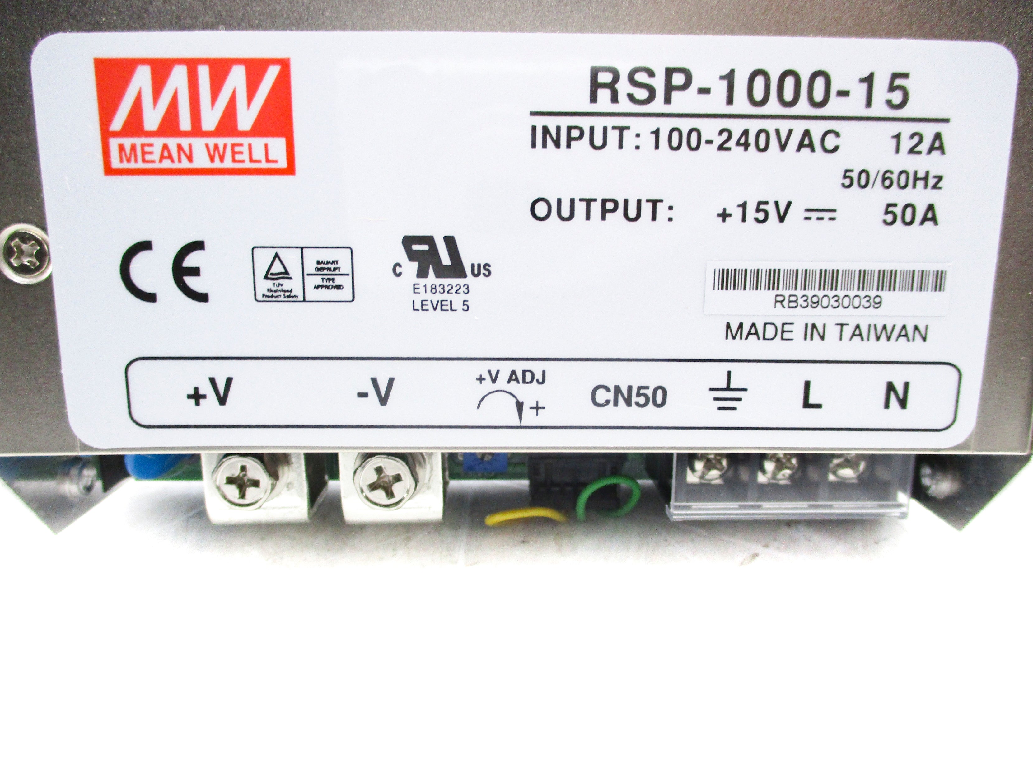 MEAN WELL RSP-1000-15 NSNP
