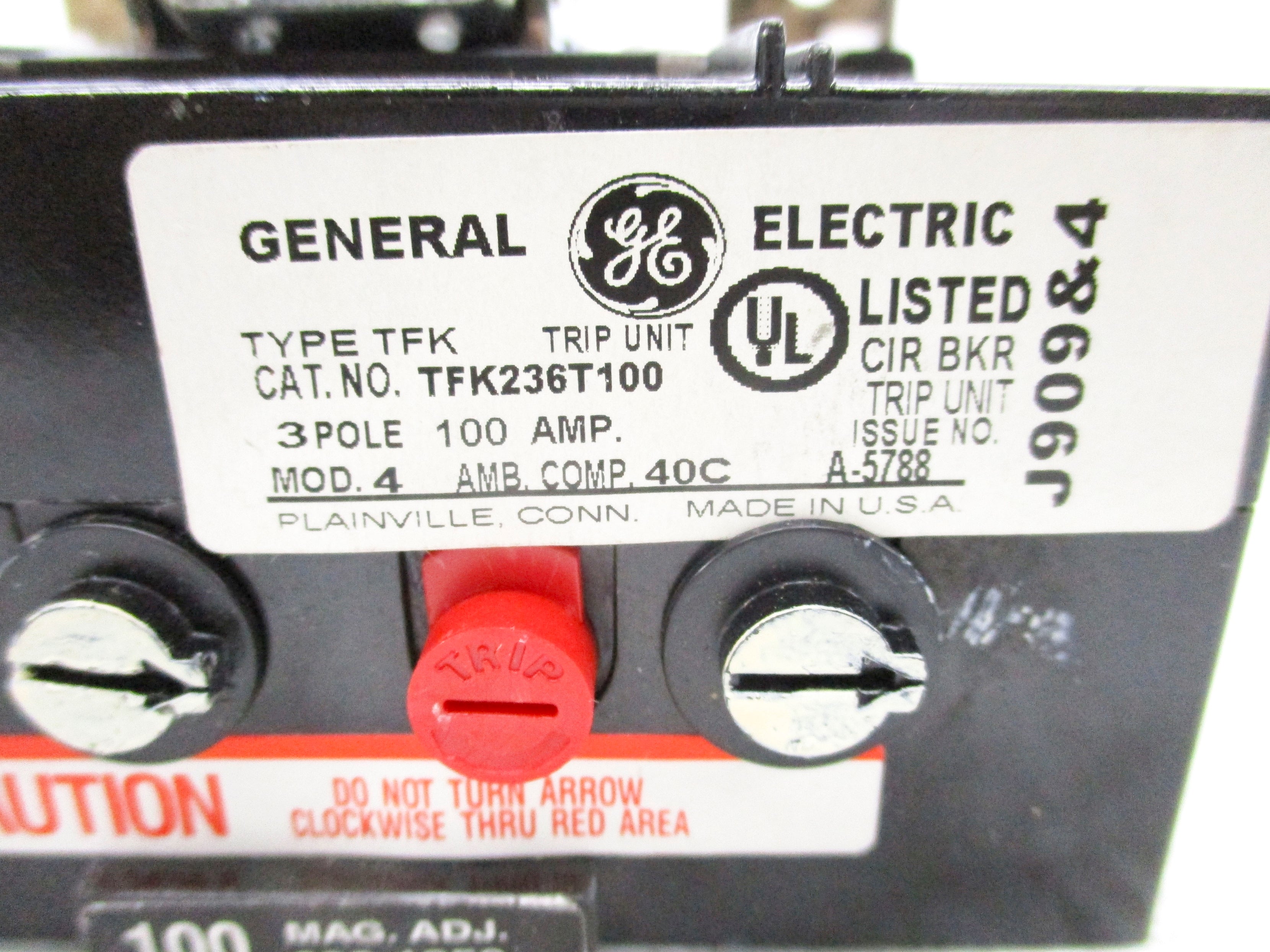 GENERAL ELECTRIC TFK236T100 NSNP