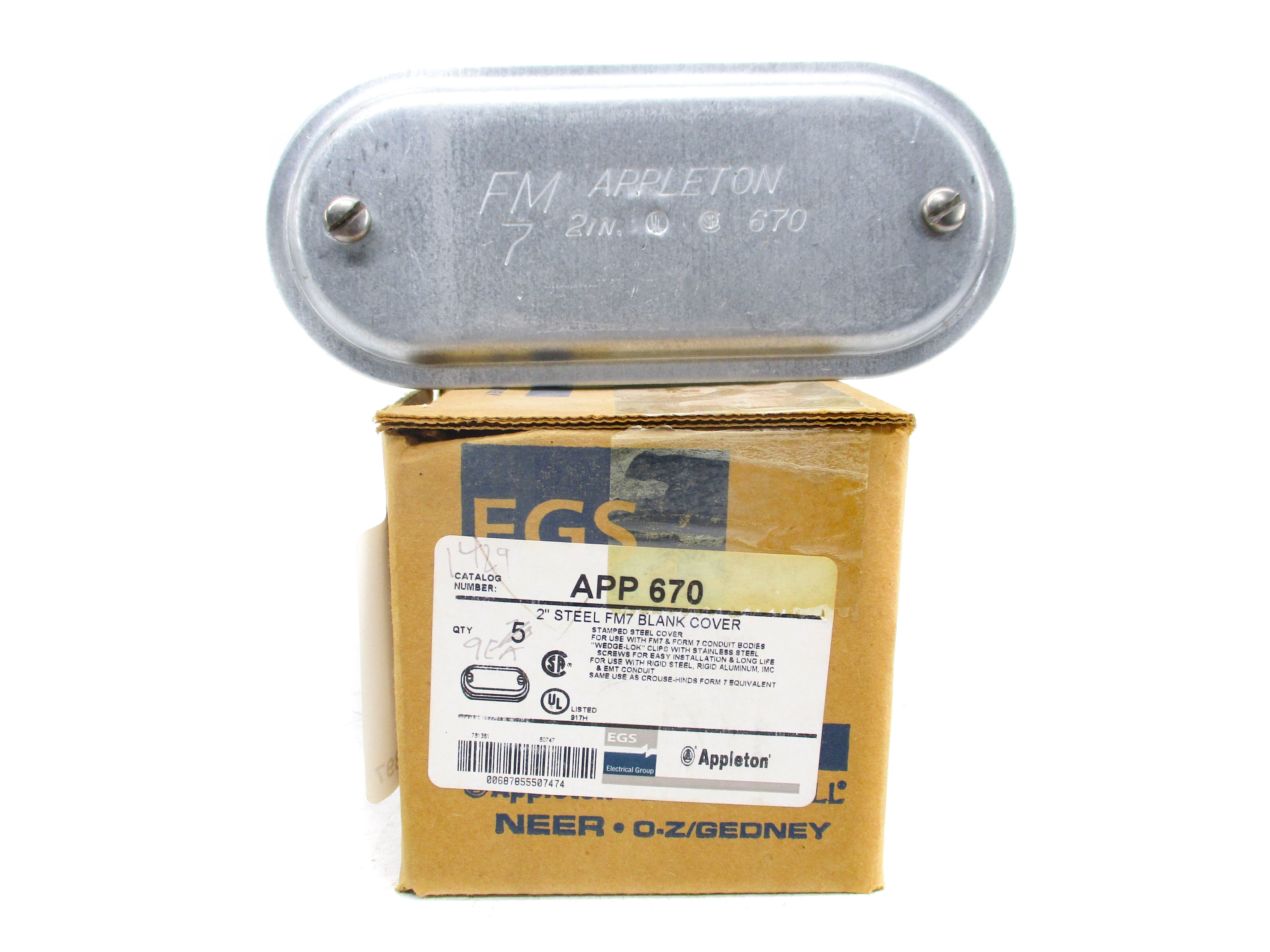 APPLETON 670 (PKG OF 5) NSMP