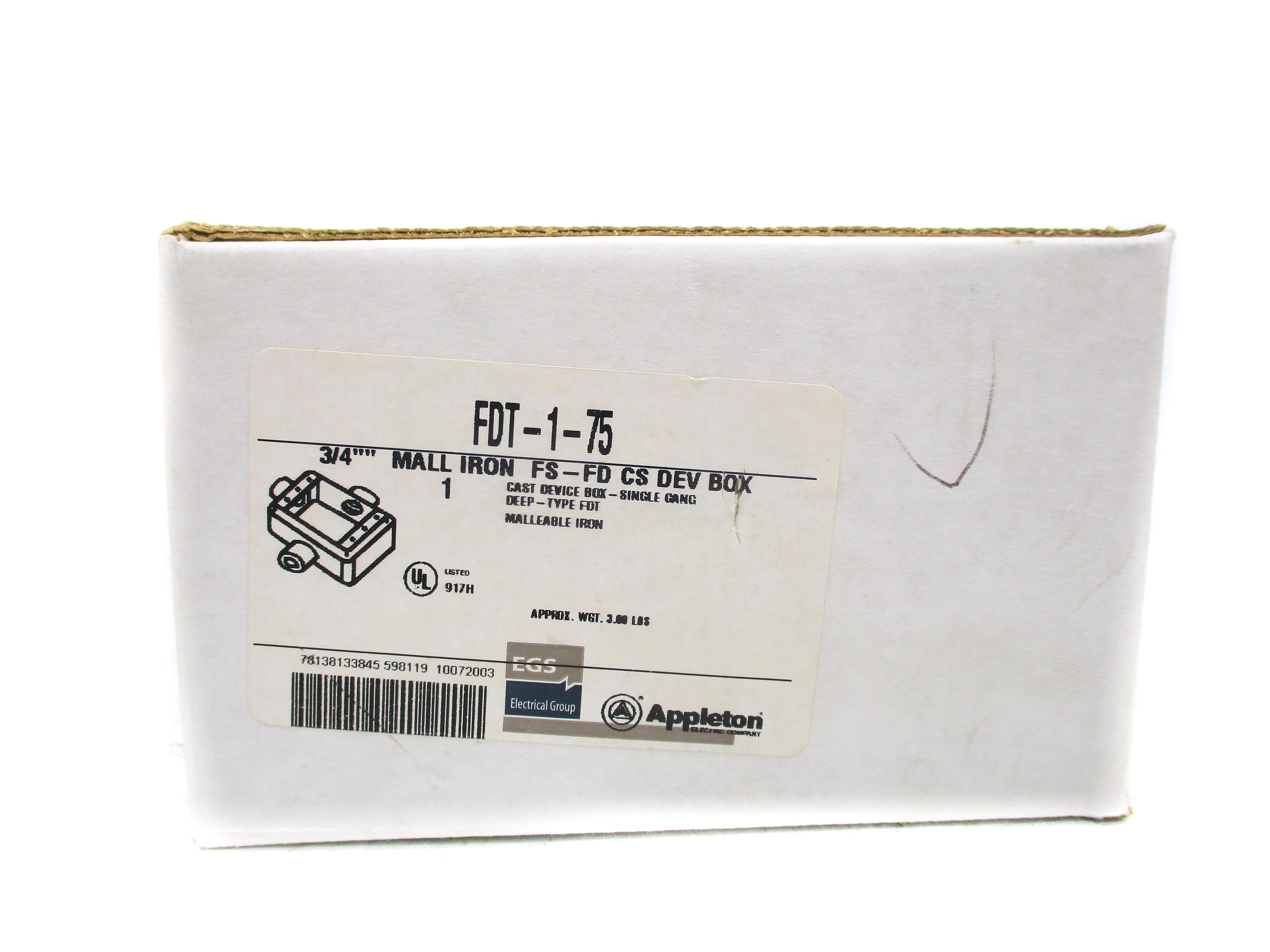 APPLETON FDT-1-75 NSMP