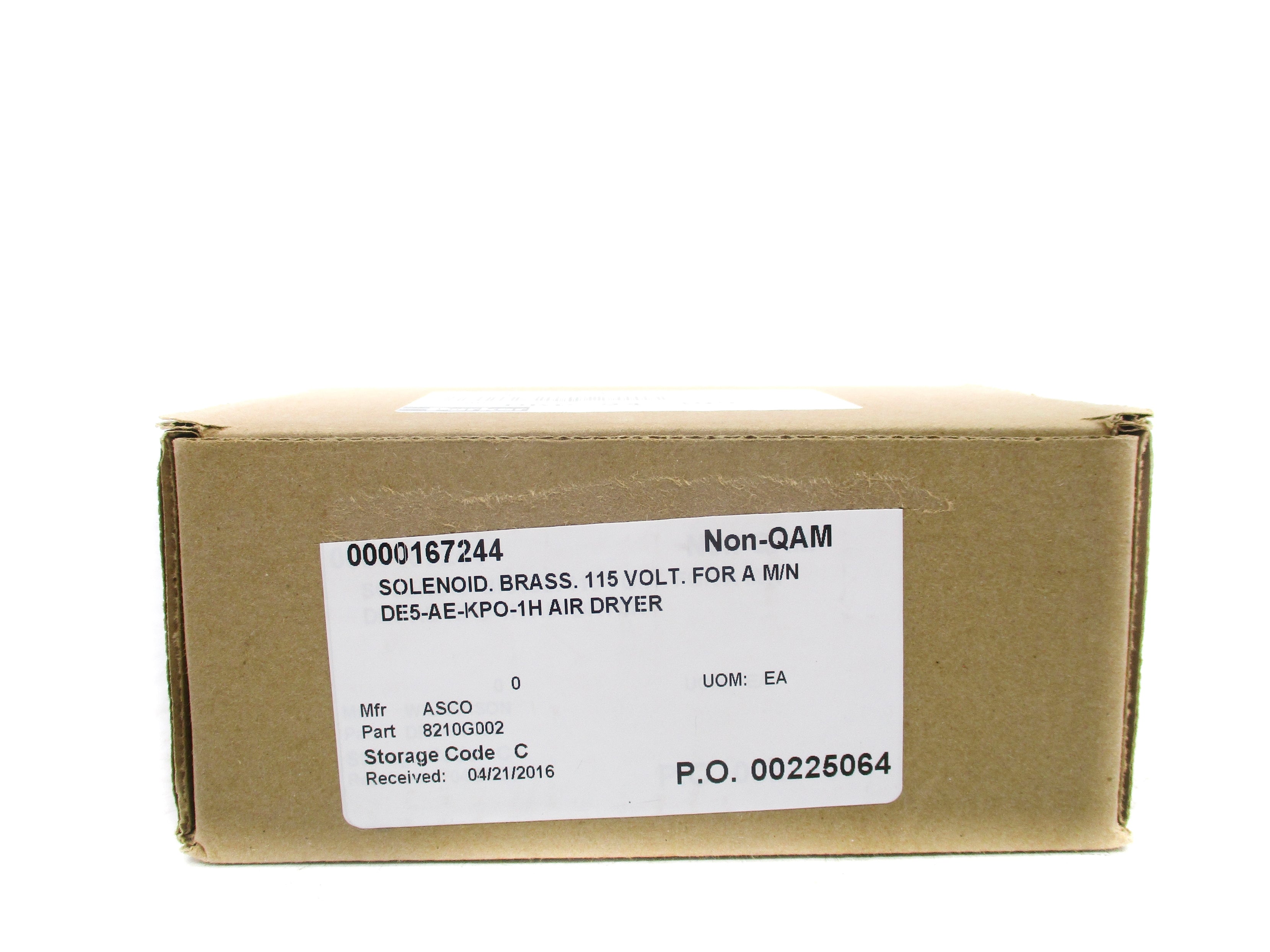 ASCO 8210G002 120/60 110/50 5-200PSI NSMP