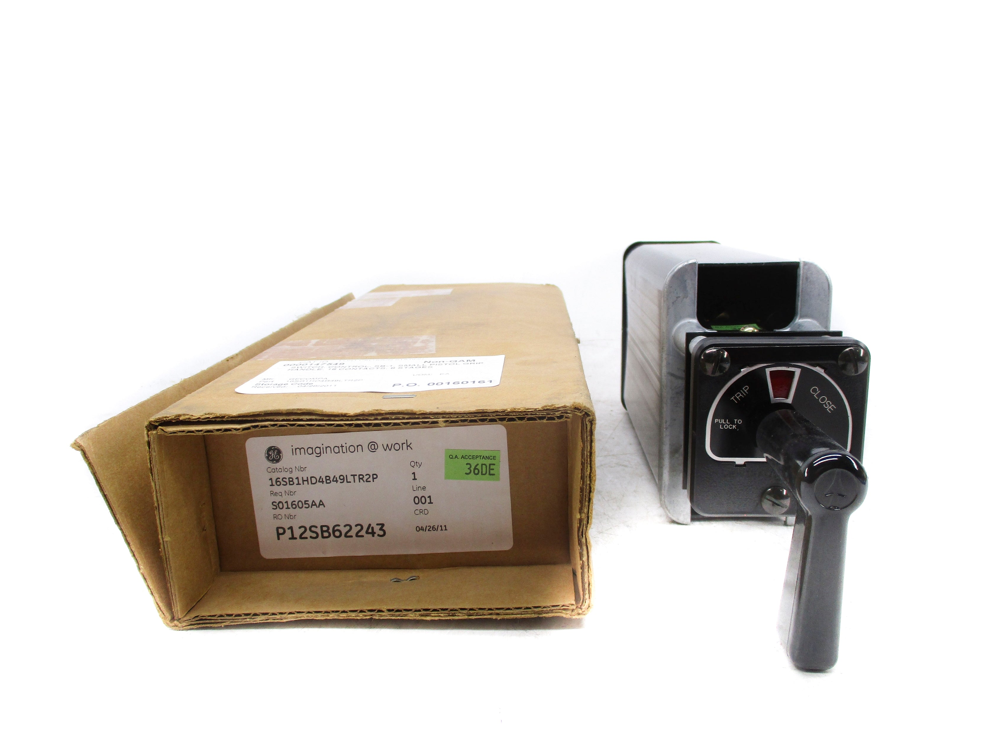 GENERAL ELECTRIC 16SB1HD4B49LTR2P NSMP