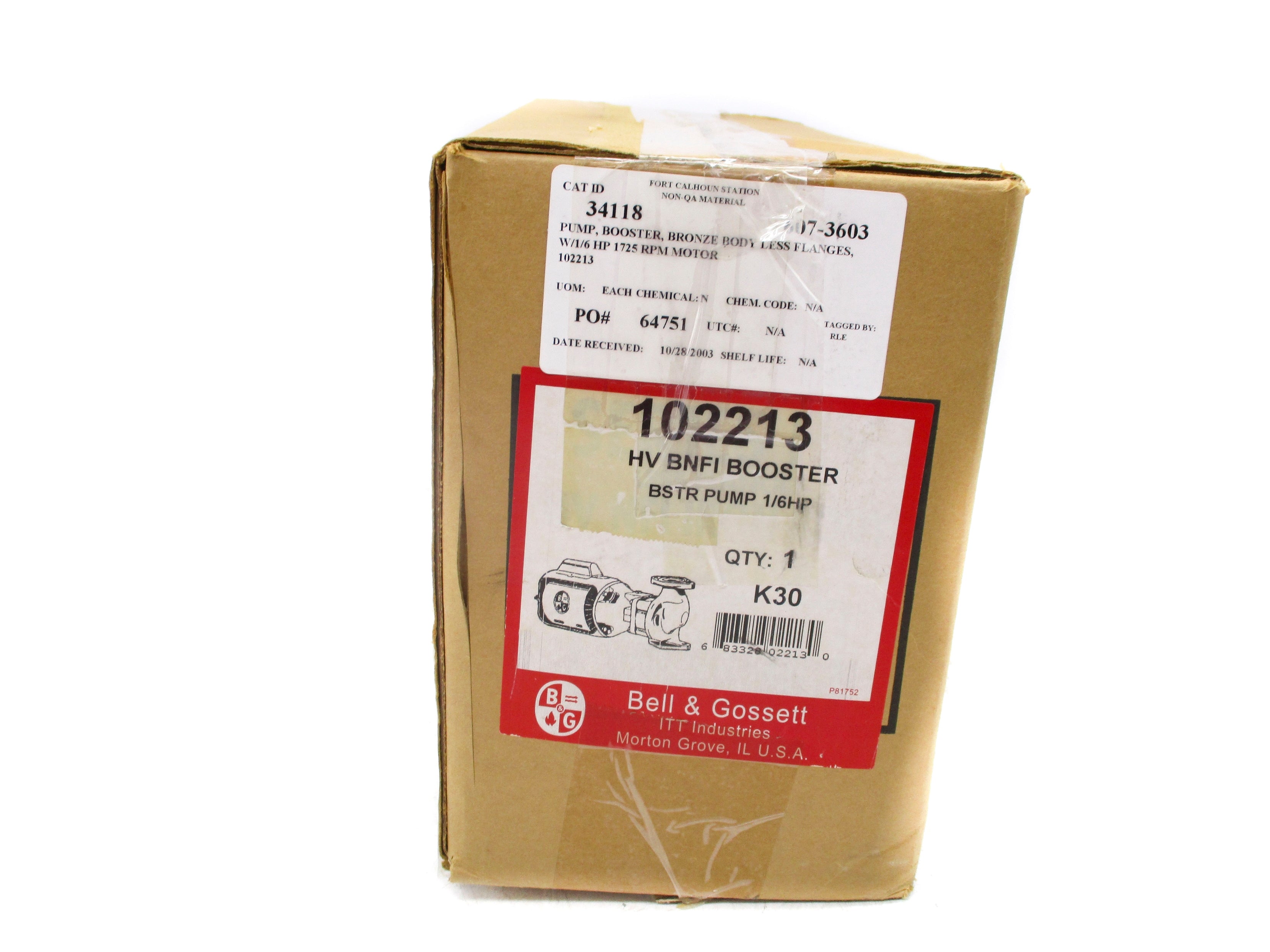 BELL & GOSSETT 102213 NSMP