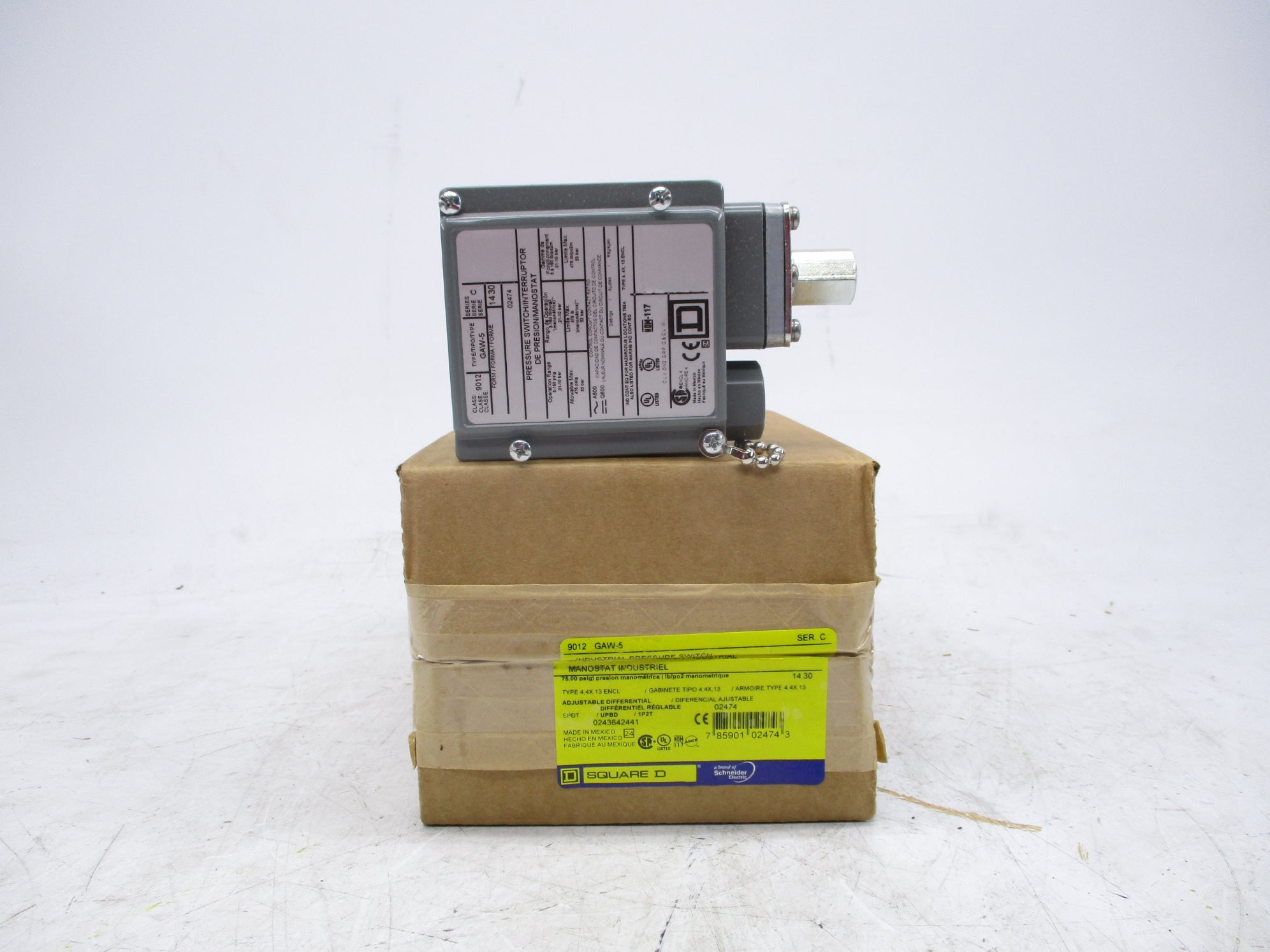 SQUARE D 9012GAW5 SER. C NSMP