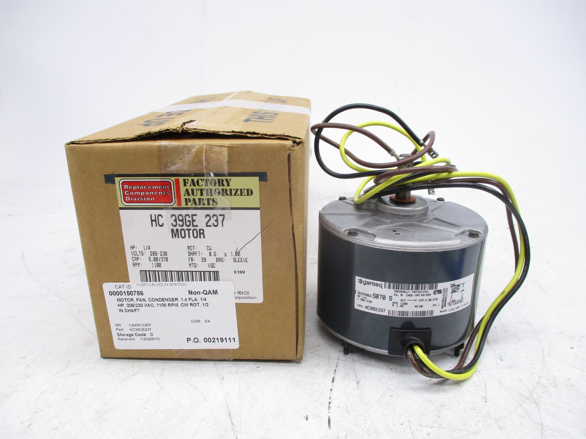 UNITED TECHNOLOGIES HC39GE237 NSMP