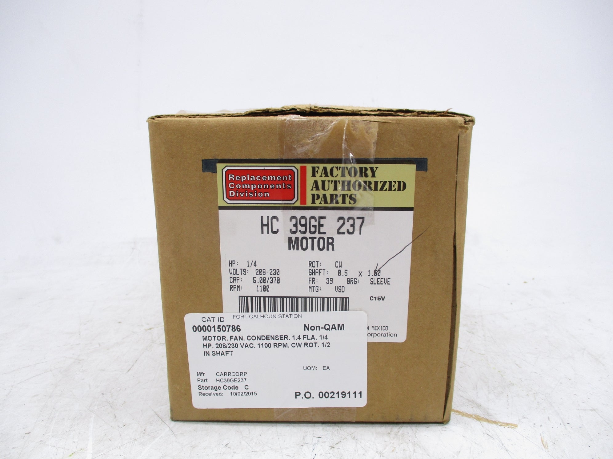 UNITED TECHNOLOGIES HC39GE237 NSMP