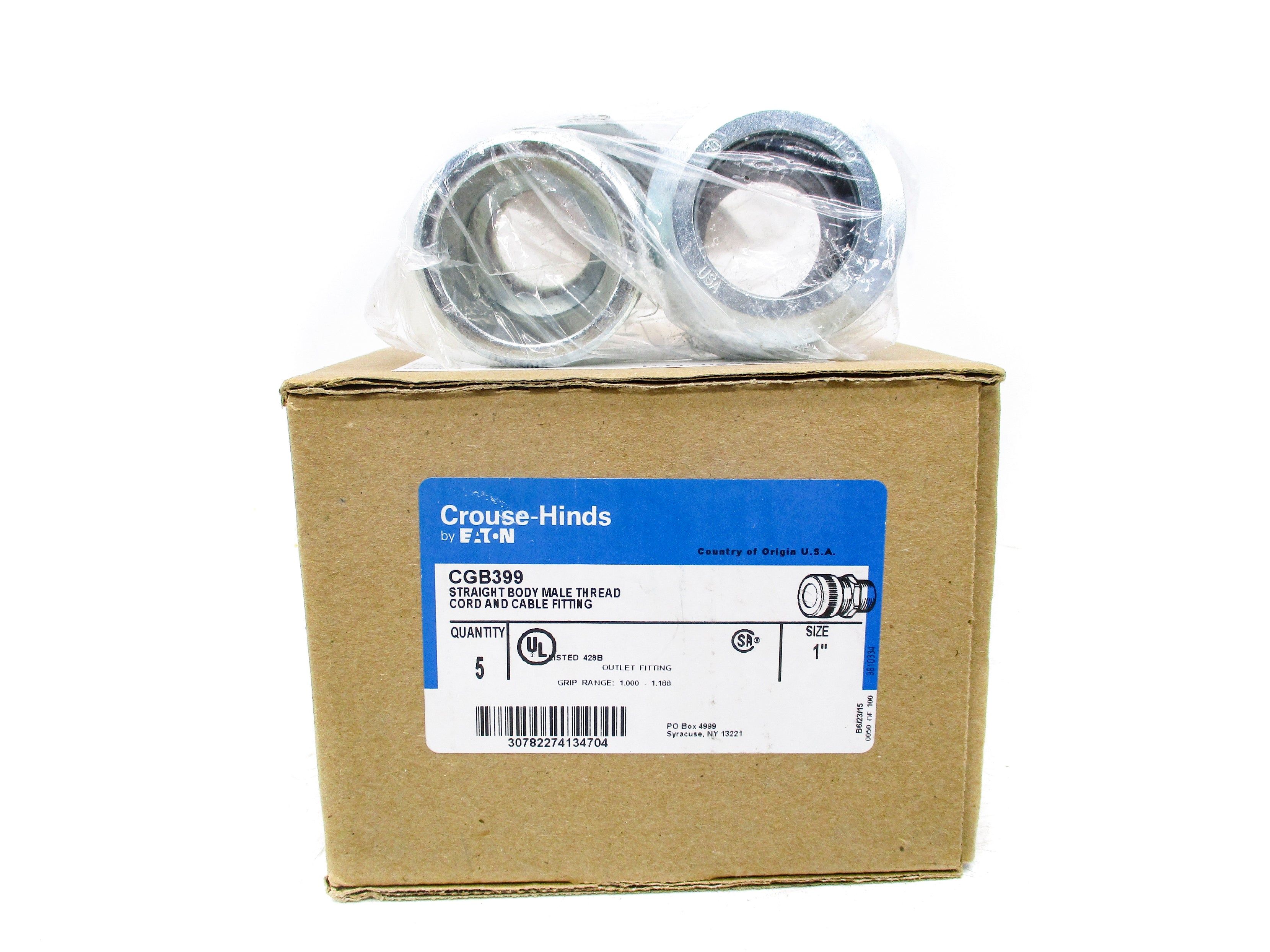 CROUSE-HINDS CGB399 (PKG OF 5) NSMP