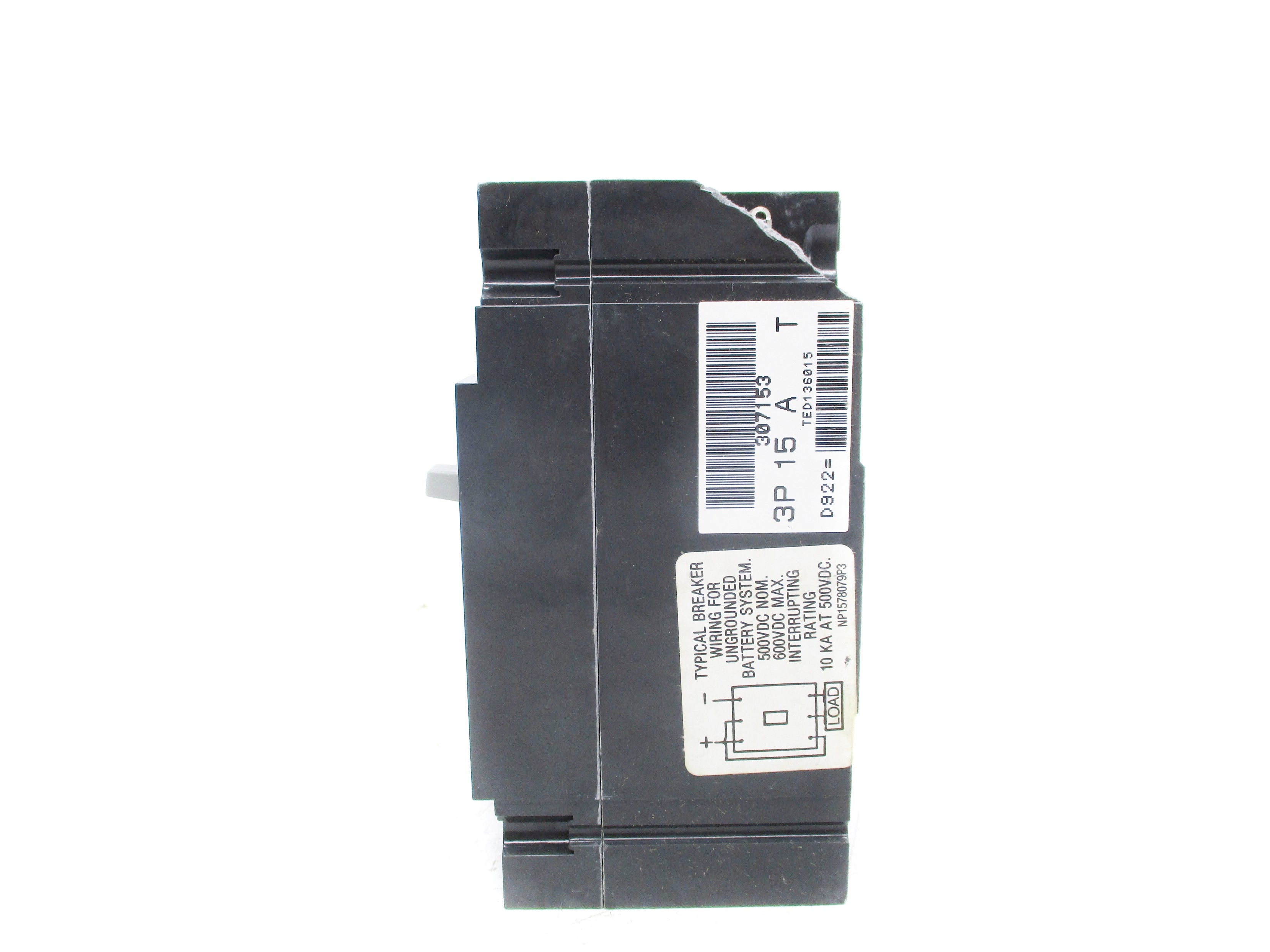 GENERAL ELECTRIC TED136015 15A 600VAC (AS PICTURED) NSMP