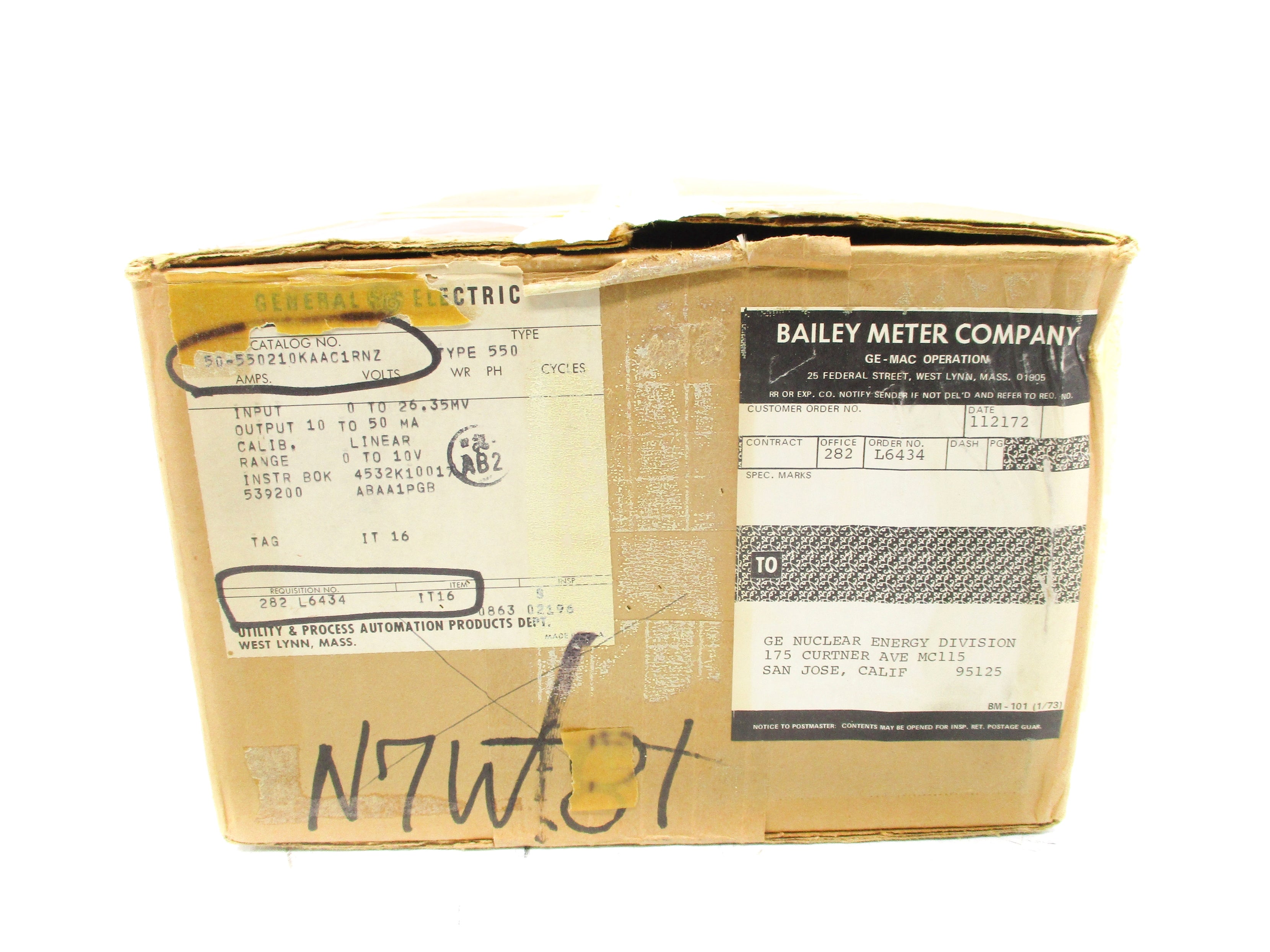 GENERAL ELECTRIC 50-550210KAAC1RNZ NSMP