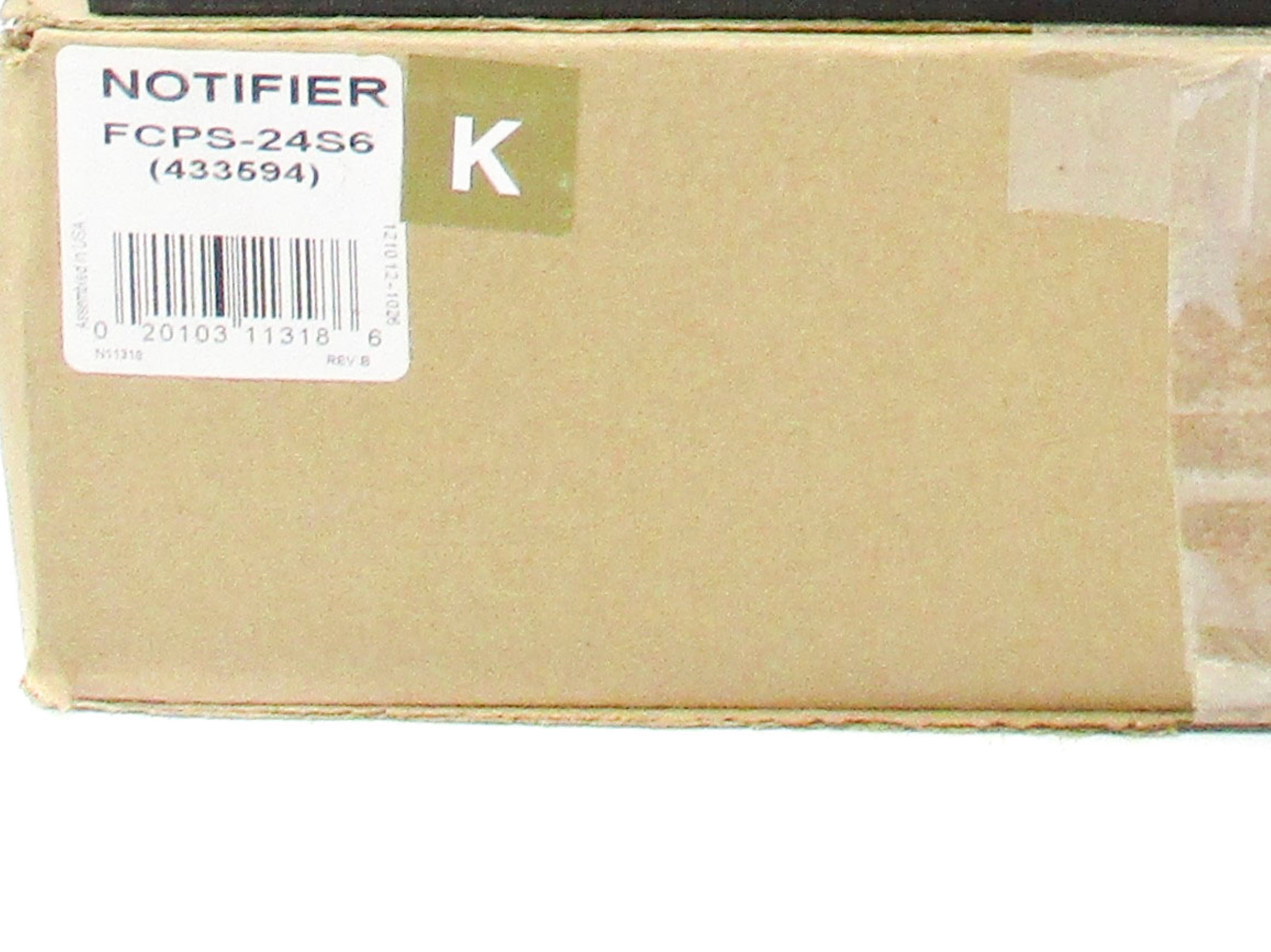 NOTIFIER FCPS-24S6 NSMP