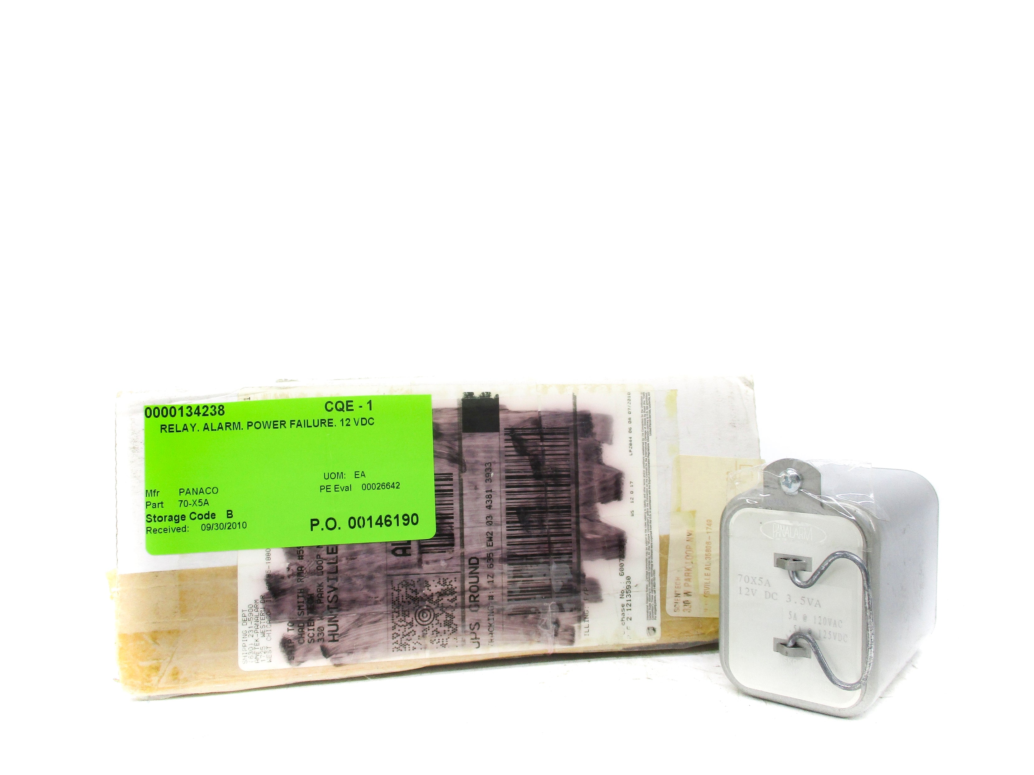 PANALARM 70-X5A 12VDC NSMP