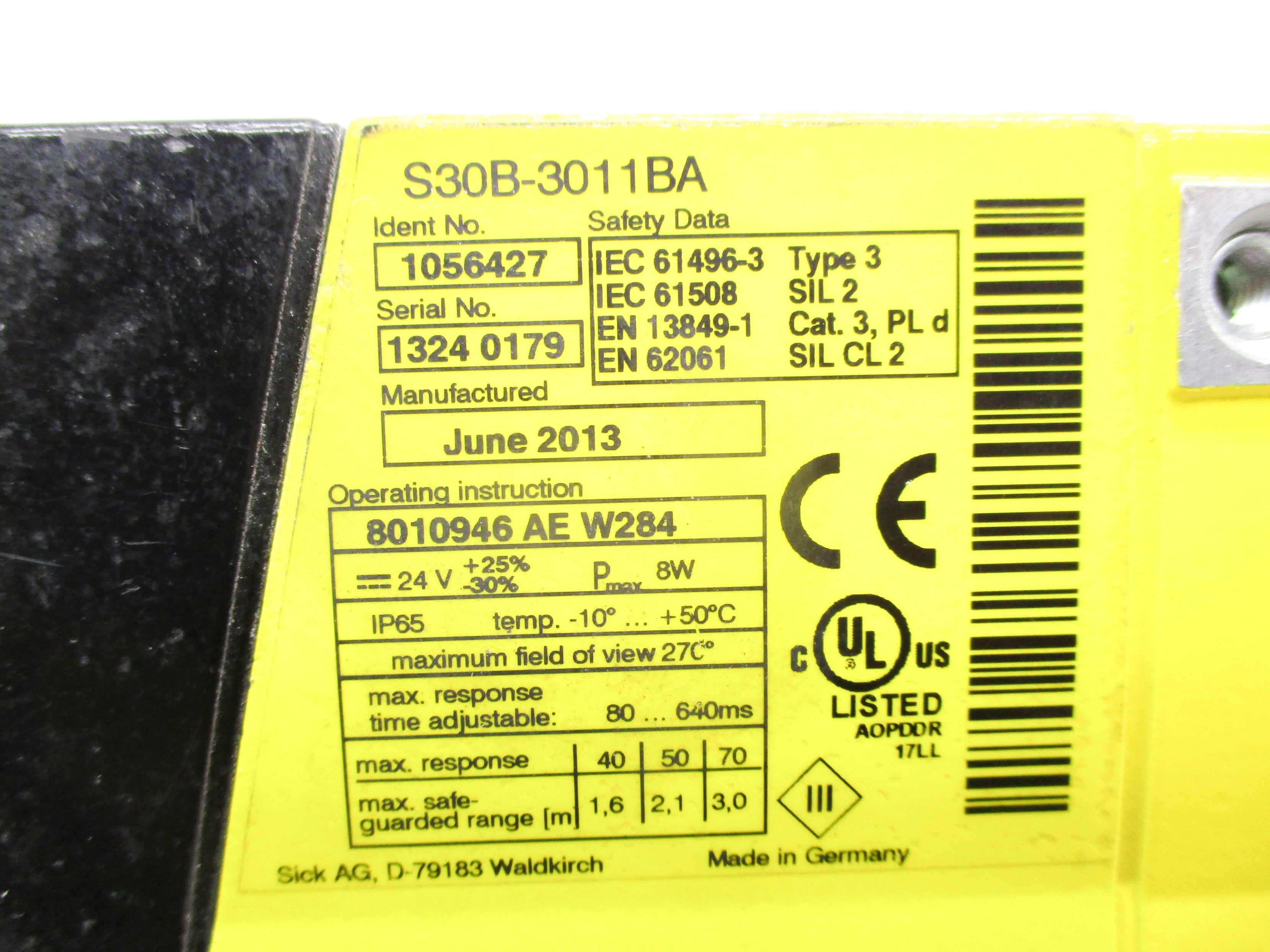 SICK S30B-3011BA NSNP