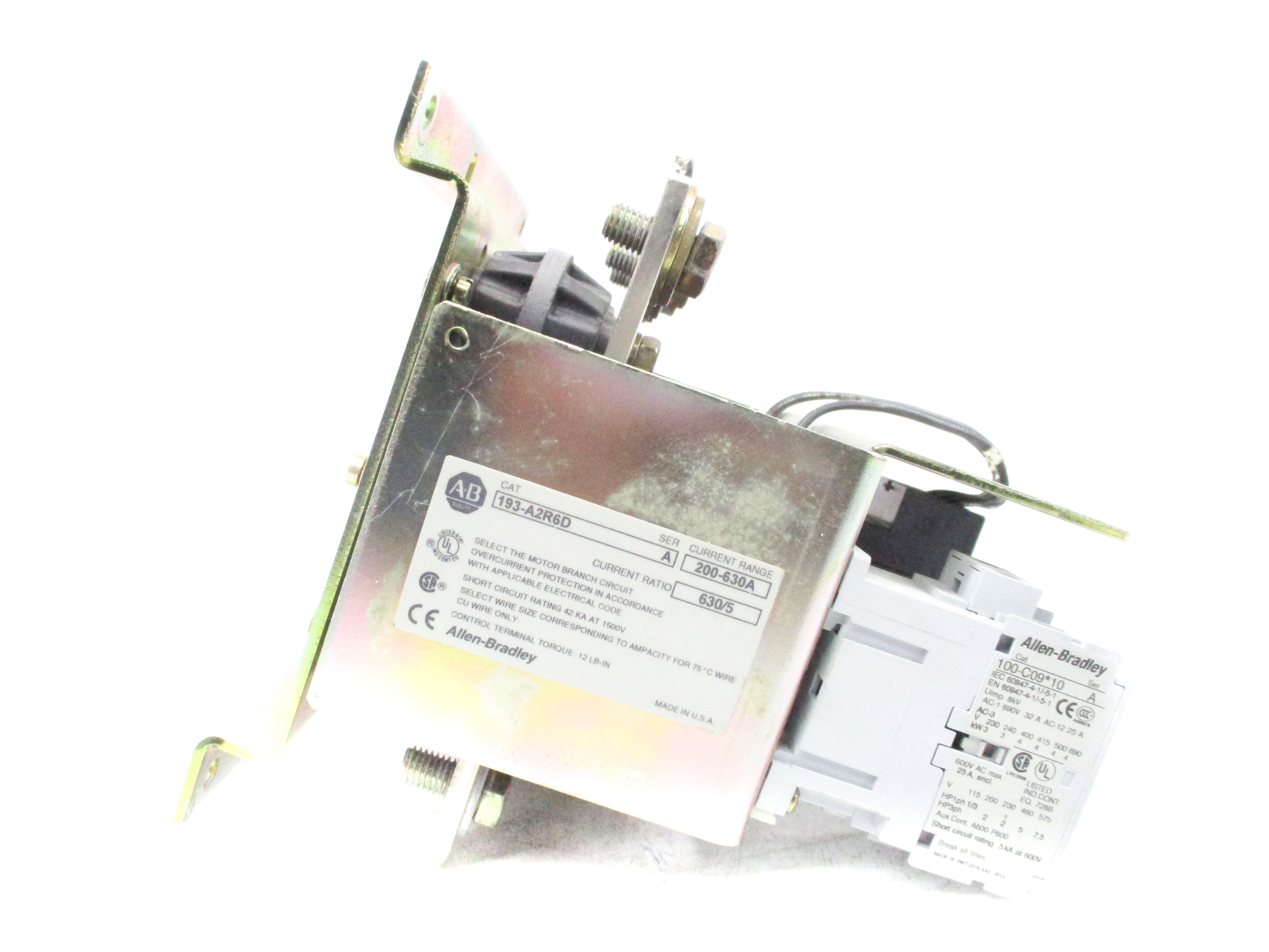 ALLEN BRADLEY 193-A2R6D SER. A 200-630A UNMP