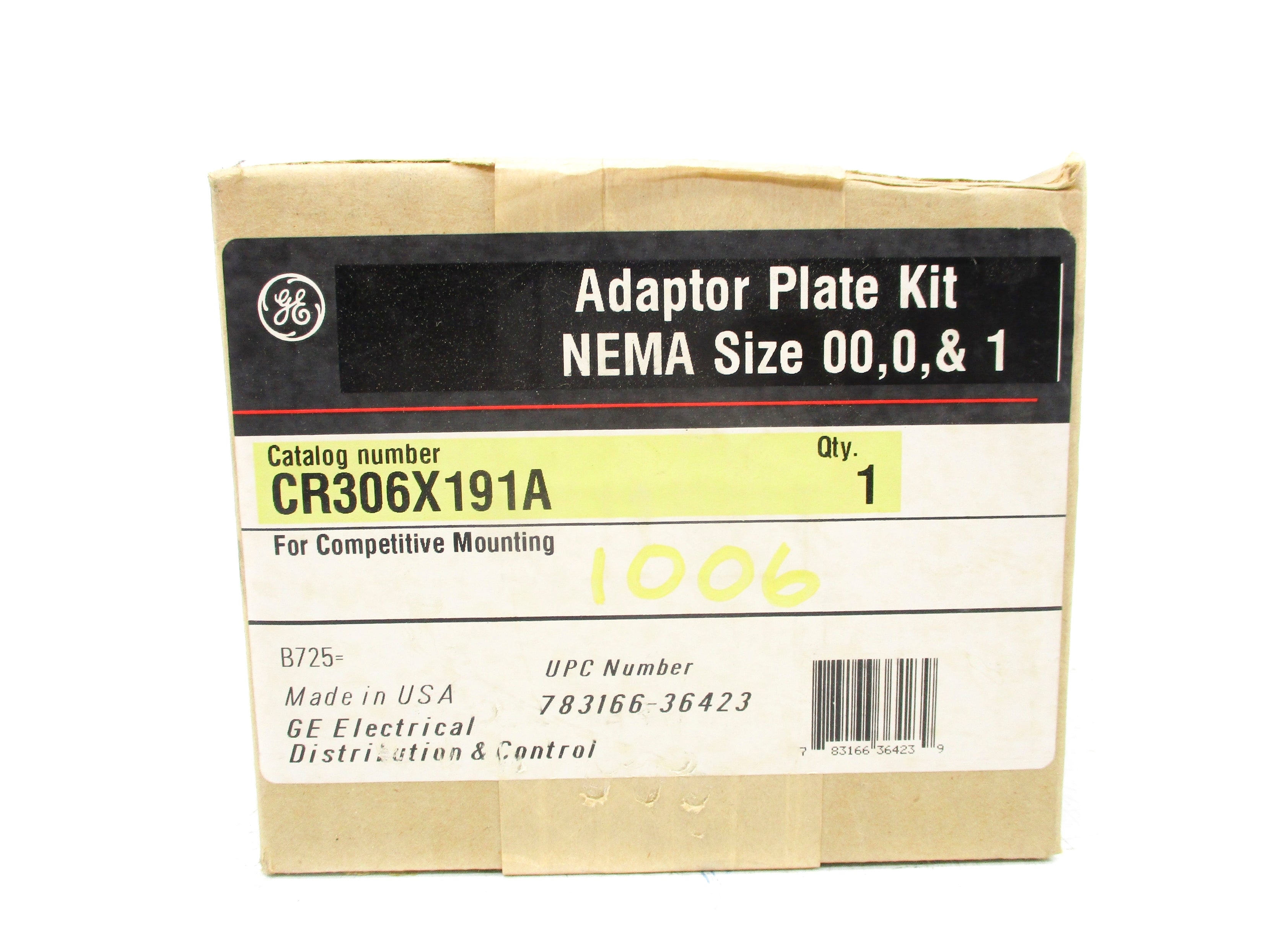 GENERAL ELECTRIC CR306X191A NSFS