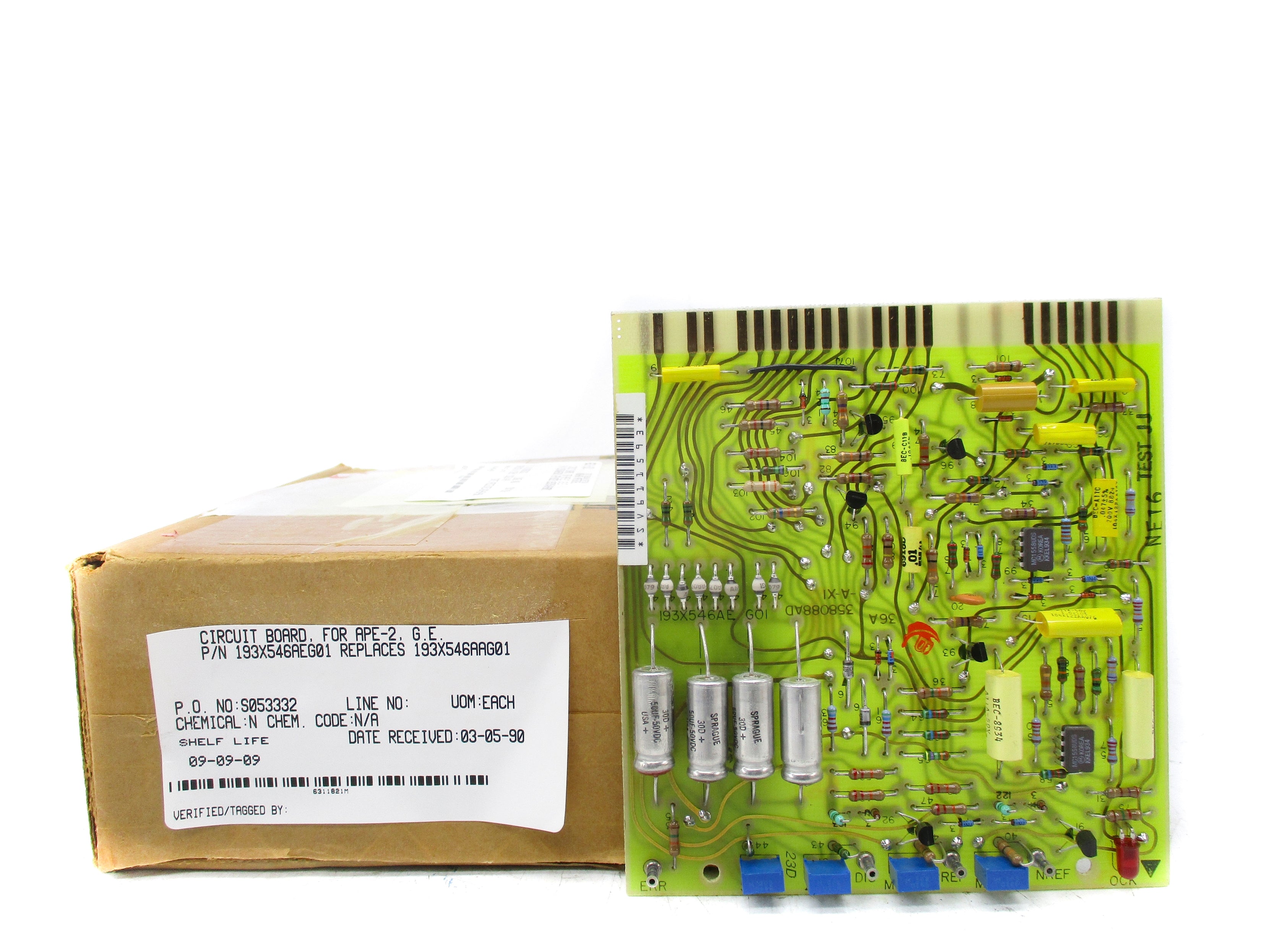 GENERAL ELECTRIC 193X546AEG01 NSMP