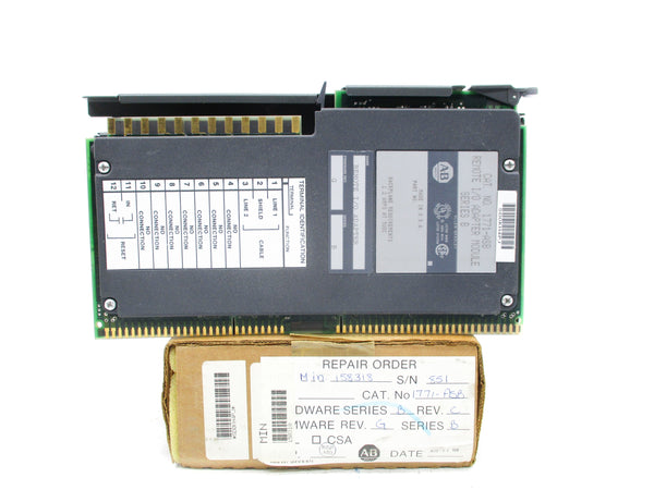 ALLEN BRADLEY 1771-ASB SER. B REMAN