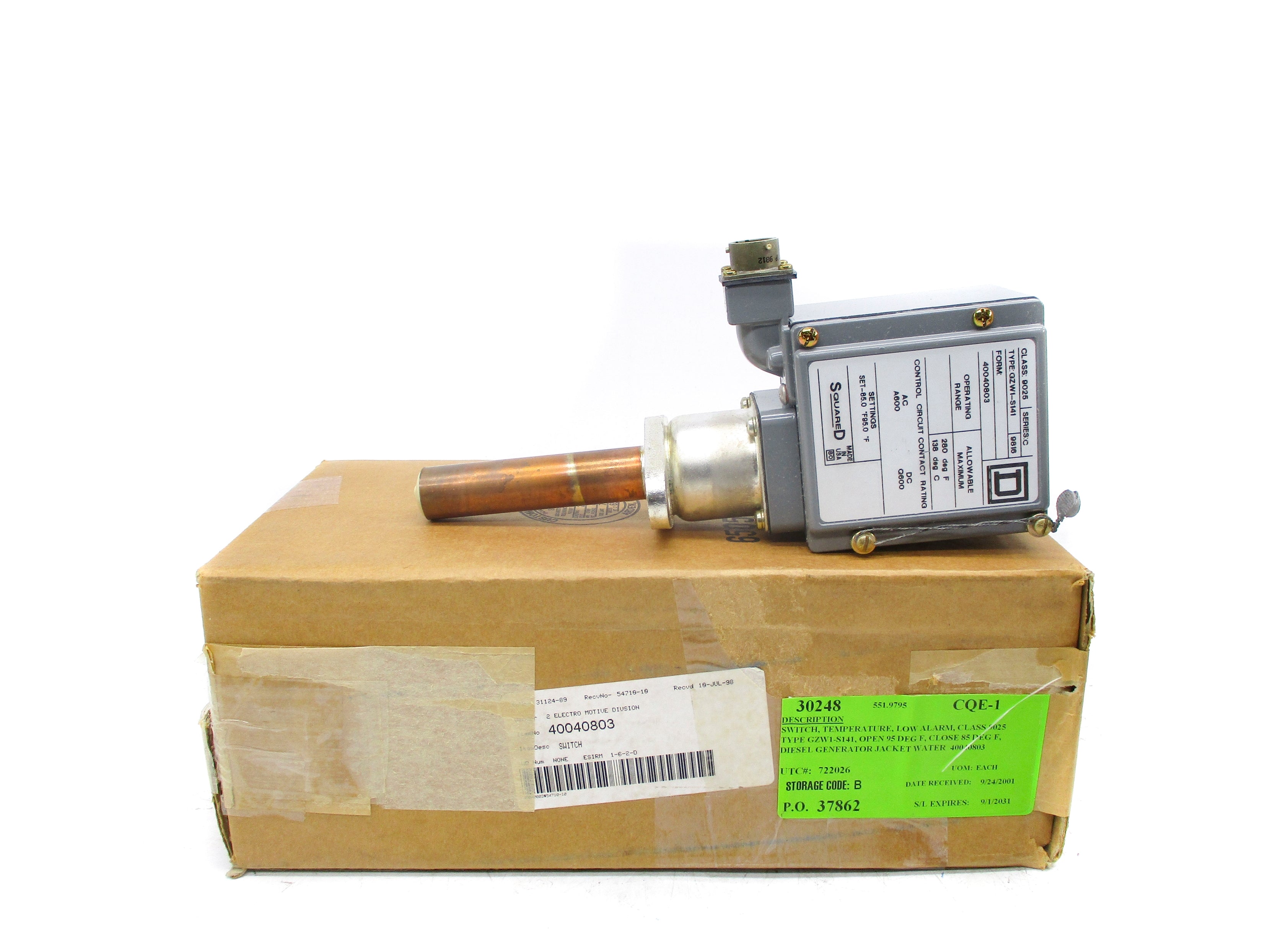 SQUARE D 9025GZW1S141 SER. C NSMP