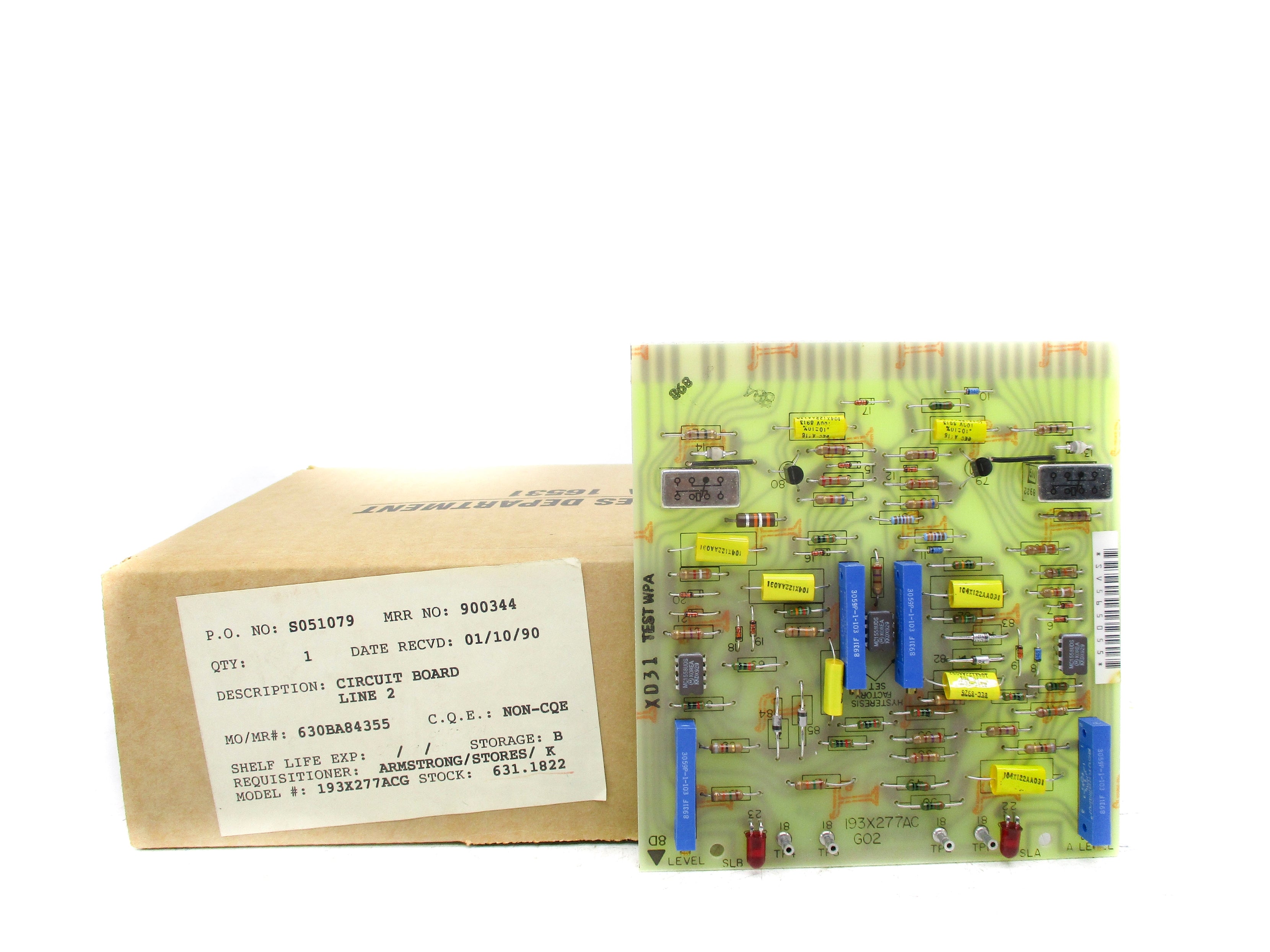 GENERAL ELECTRIC 193X277ACG02 NSMP