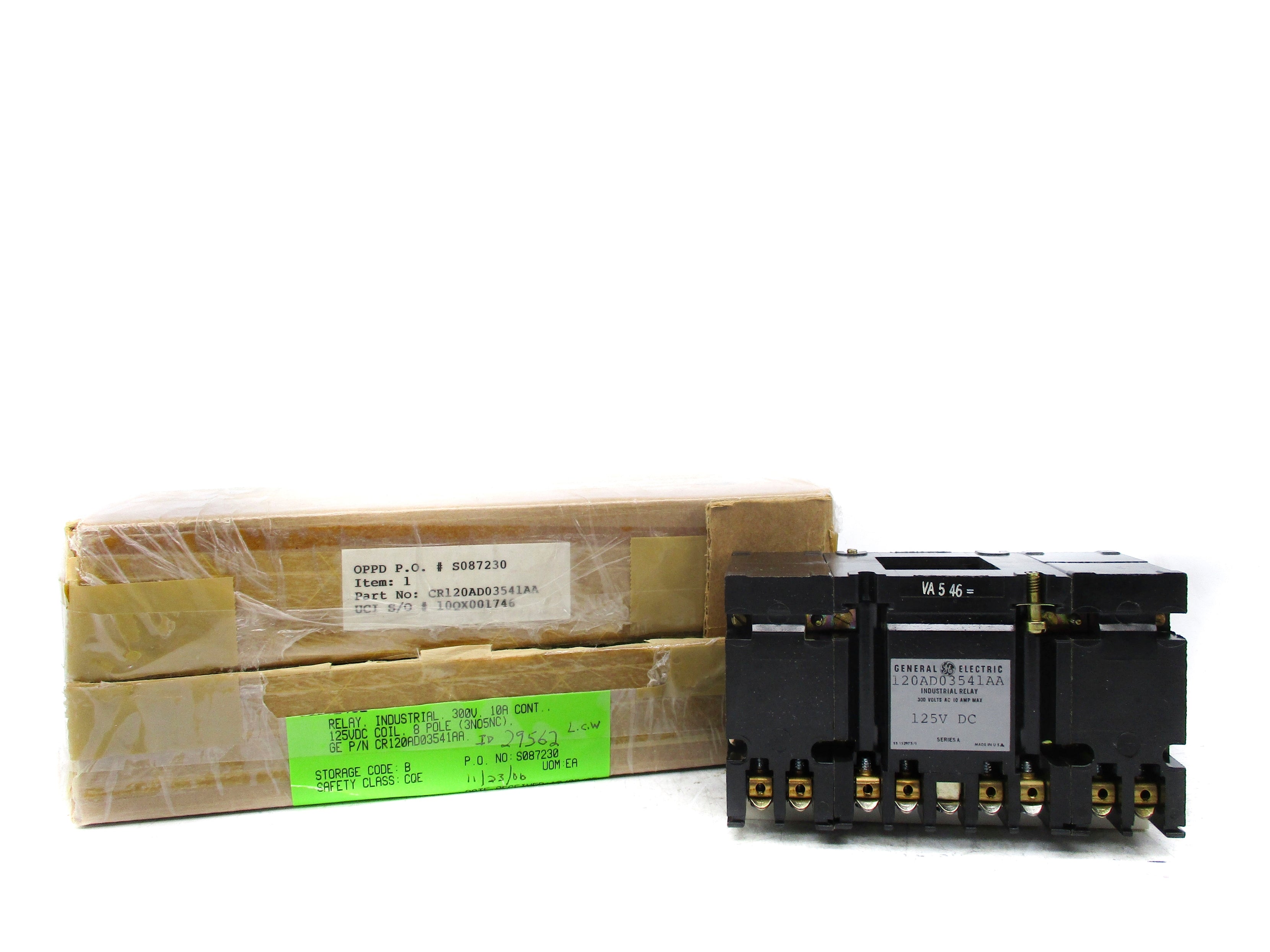 GENERAL ELECTRIC CR120AD03541AA 10A 300V NSMP
