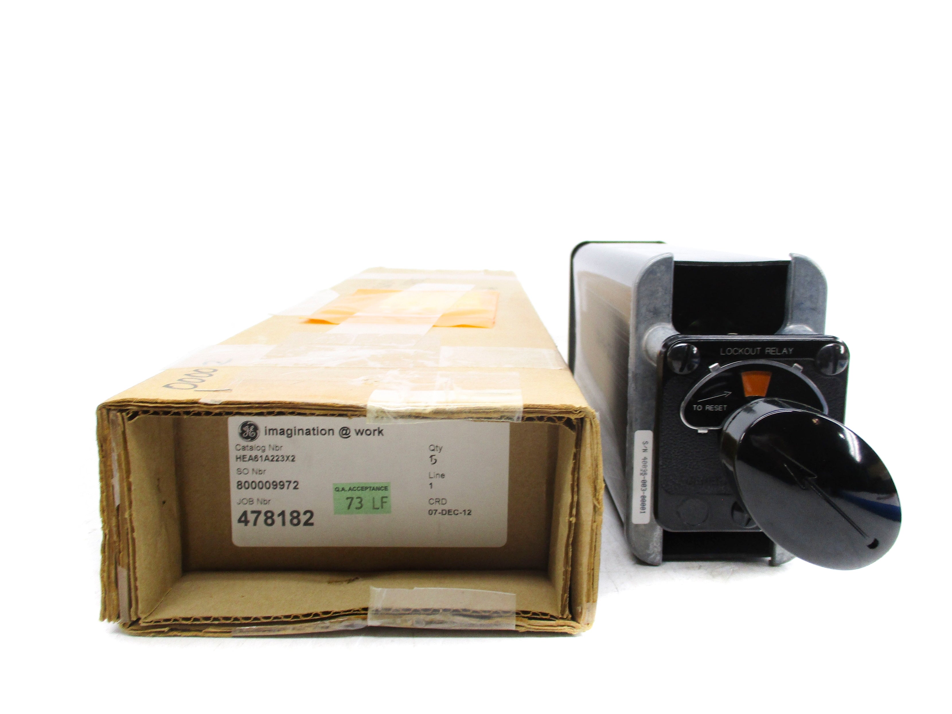 GENERAL ELECTRIC 12HEA61A223X2 125V NSMP