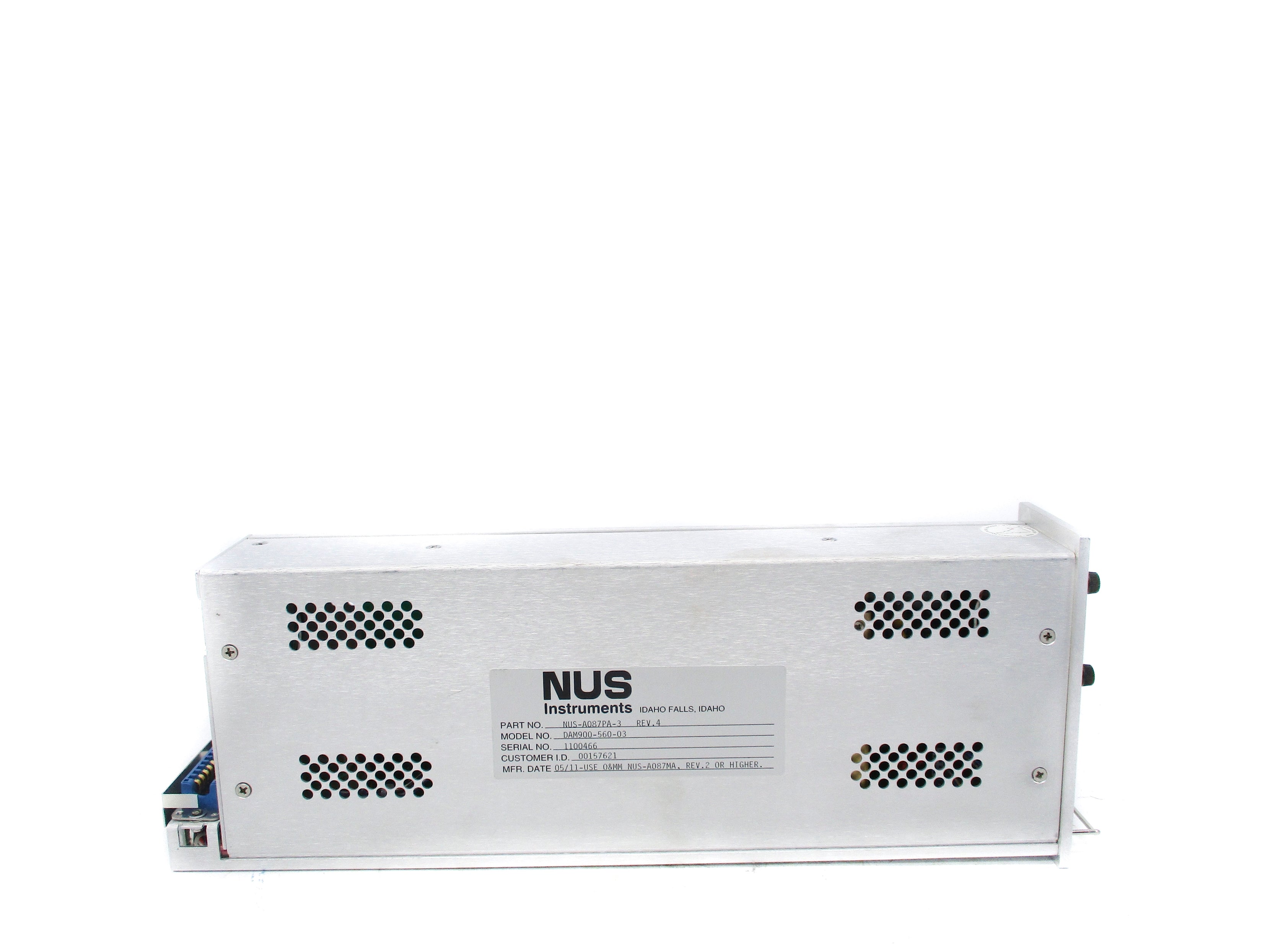 NUS INSTRUMENTS NUS-A087PA-3 NSMP