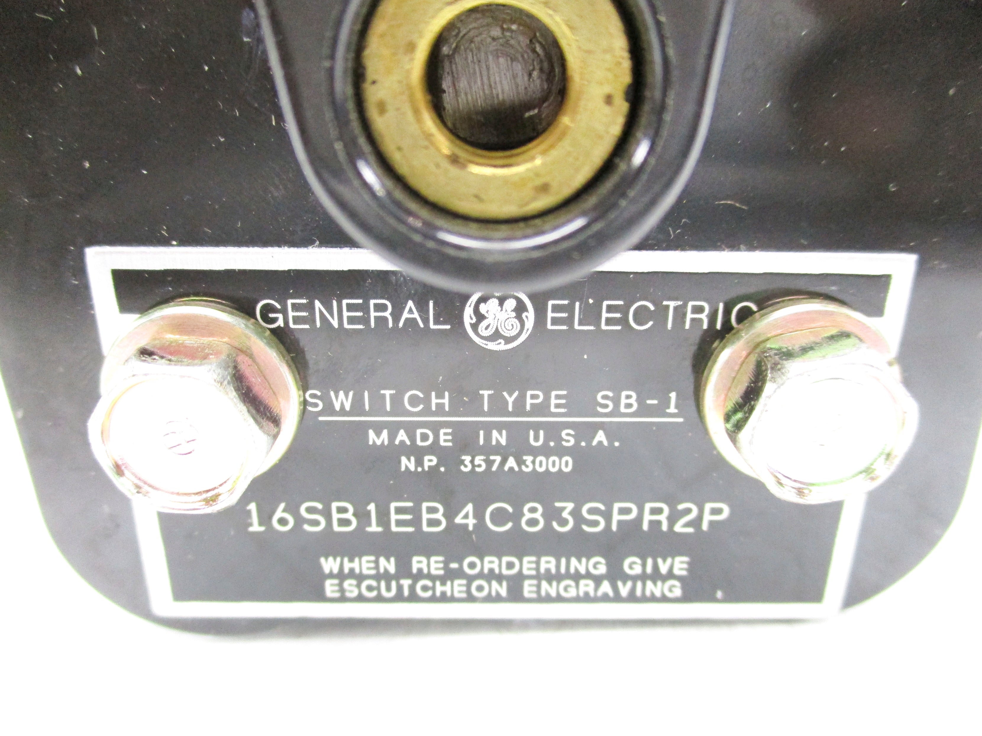 GENERAL ELECTRIC 16SB1EB4C83SPR2P NSNP