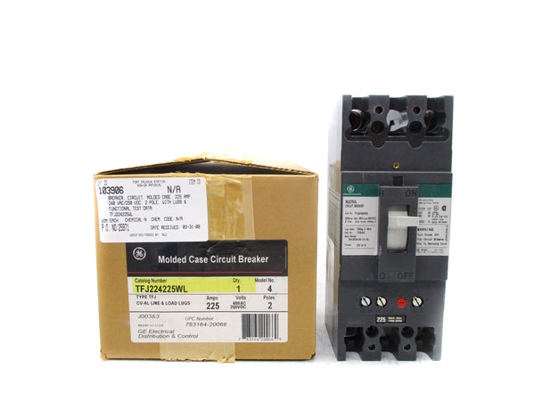 GENERAL ELECTRIC TFJ224225WL 225A 480VAC NSMP