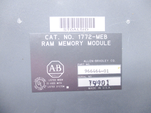 ALLEN BRADLEY 1772-MEB UNMP