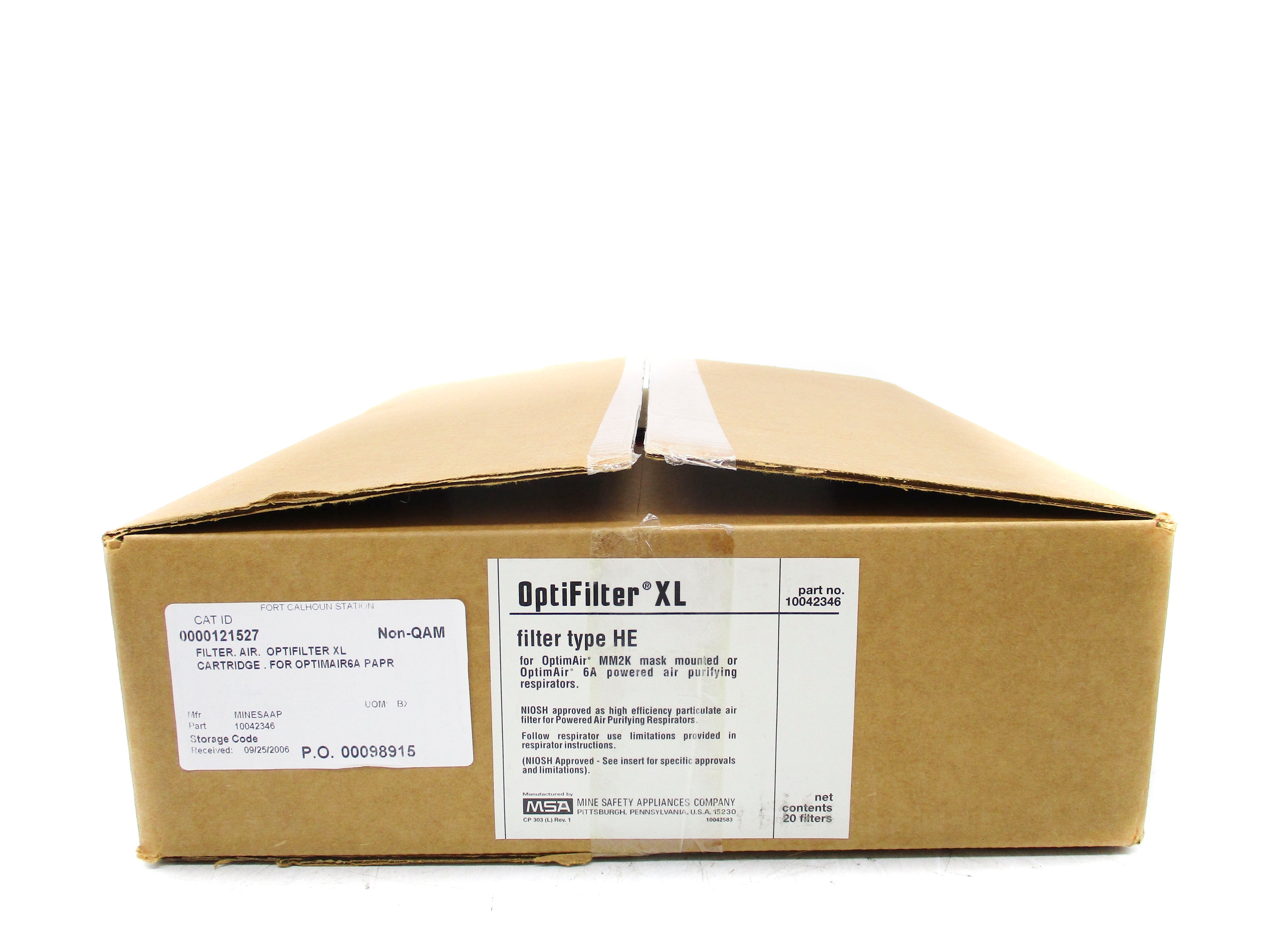 MSA 10042346 (PKG OF 20) NSMP