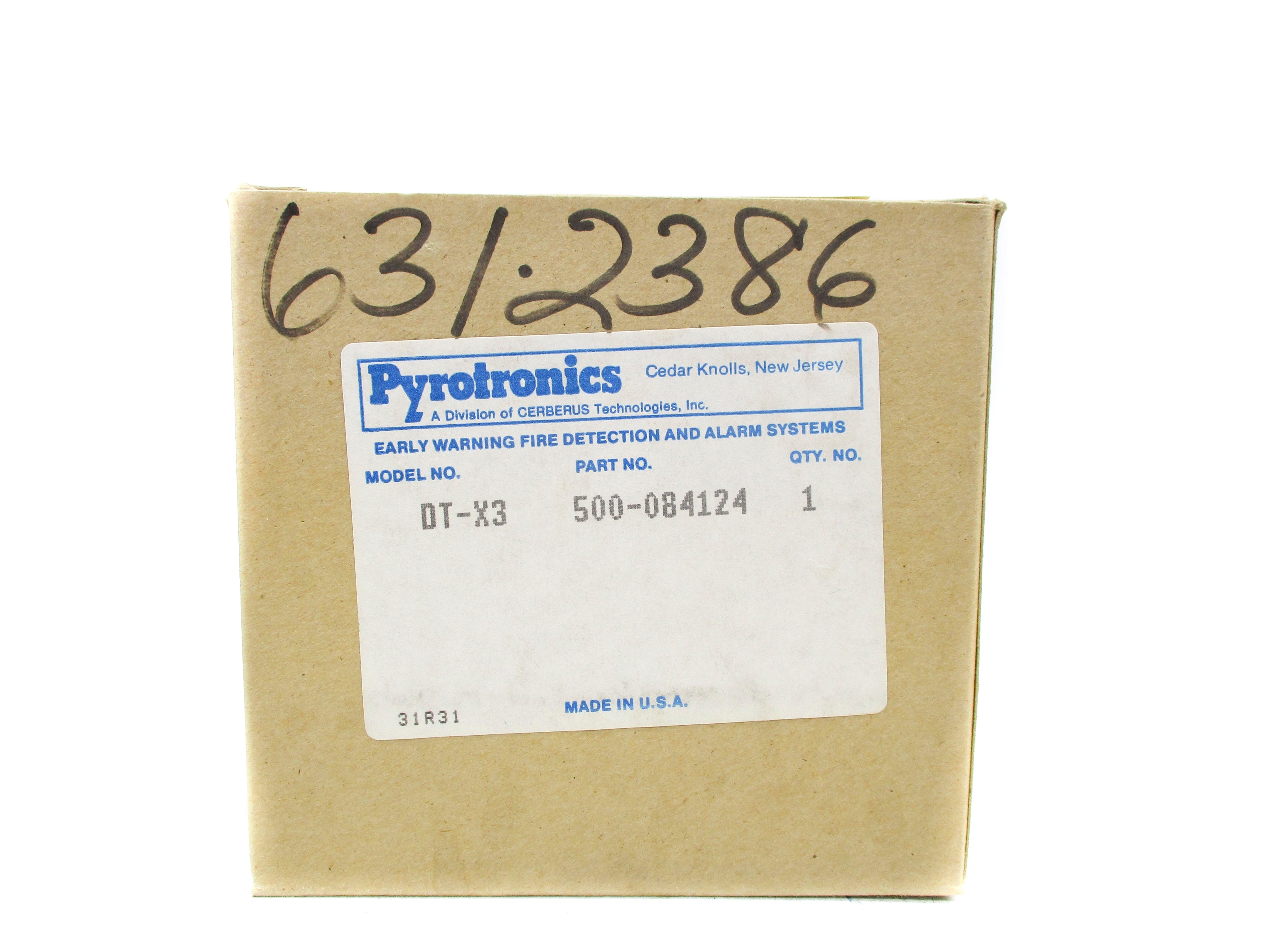 PYROTRONICS DT-X3 NSMP
