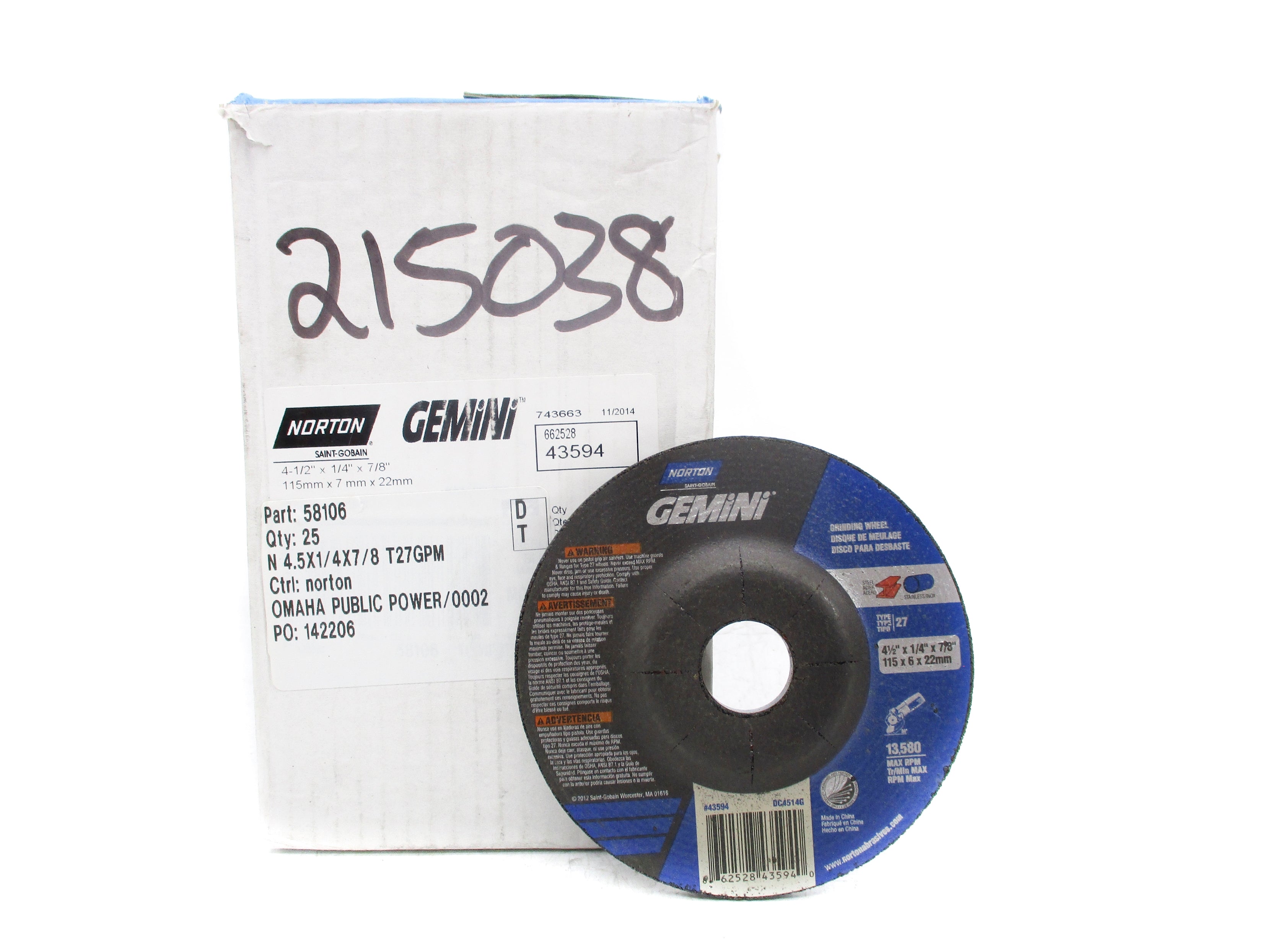 NORTON 662528 (PKG OF 25) NSMP