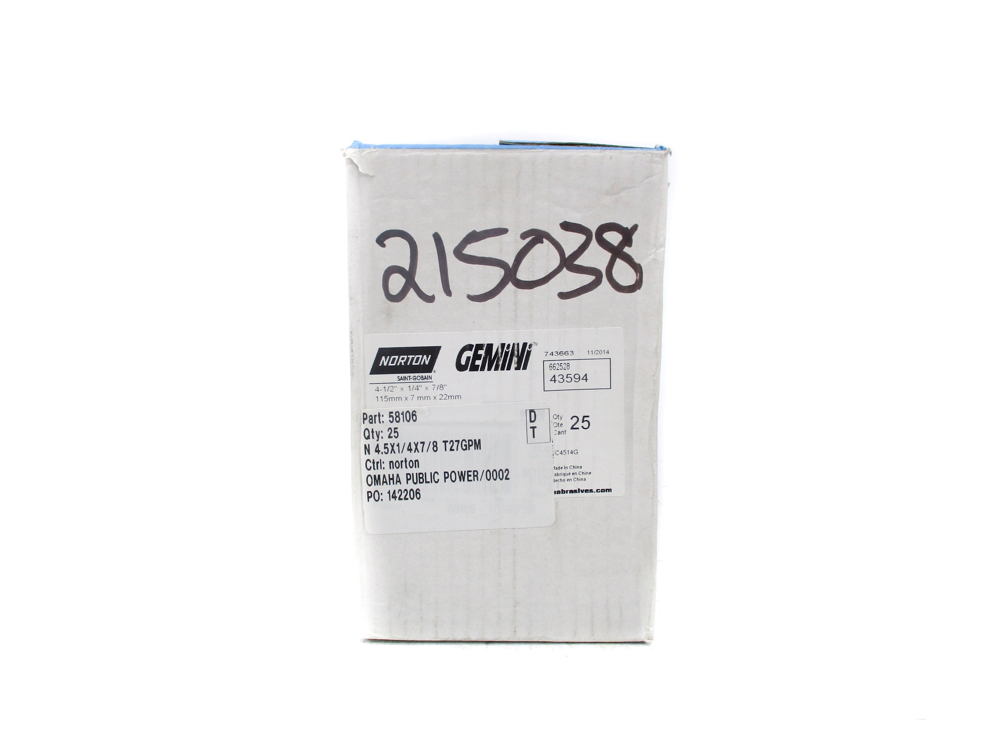 NORTON 662528 (PKG OF 25) NSMP
