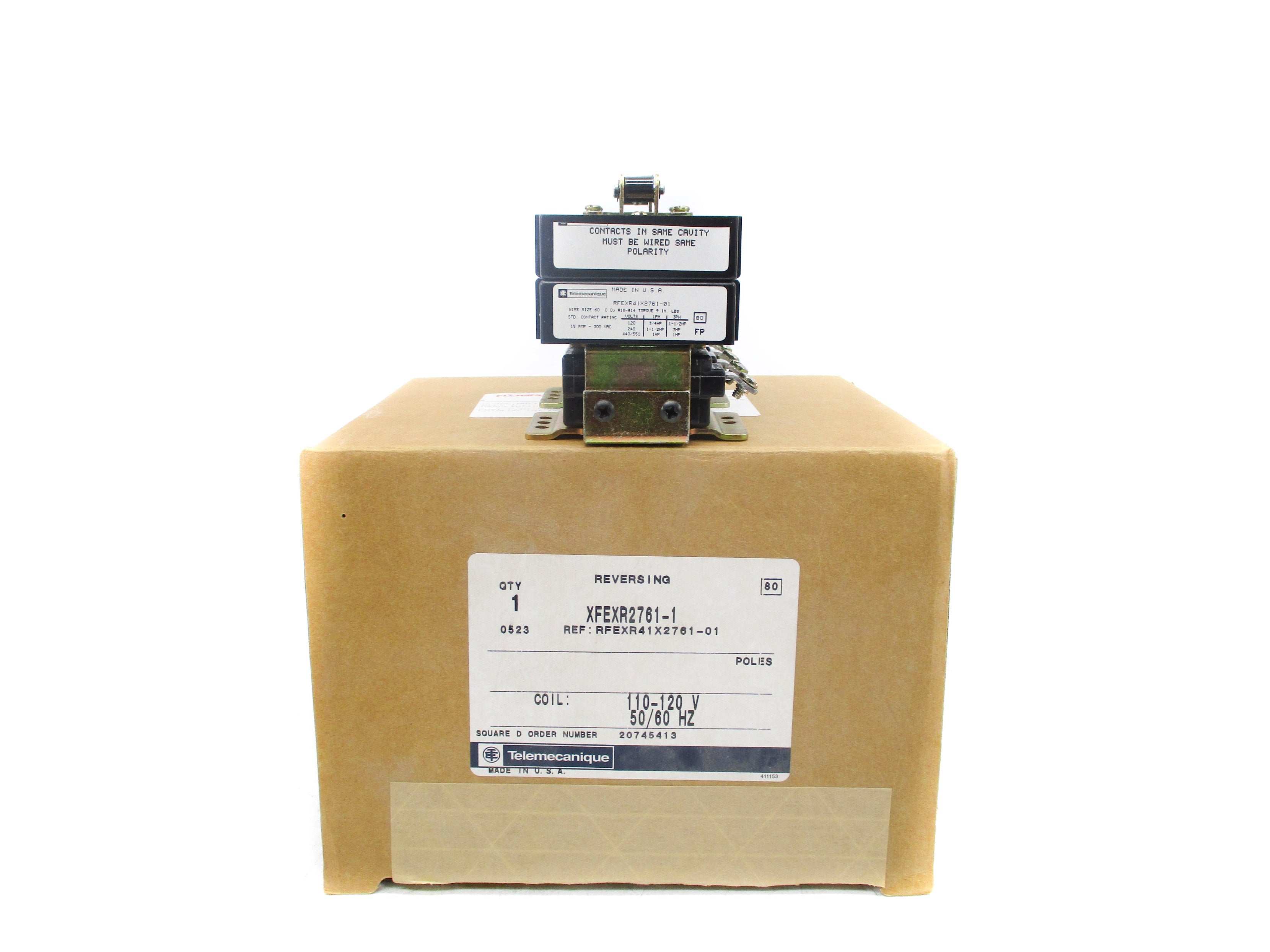 TELEMECANIQUE RFEXR41X2761-01 120V NSMP