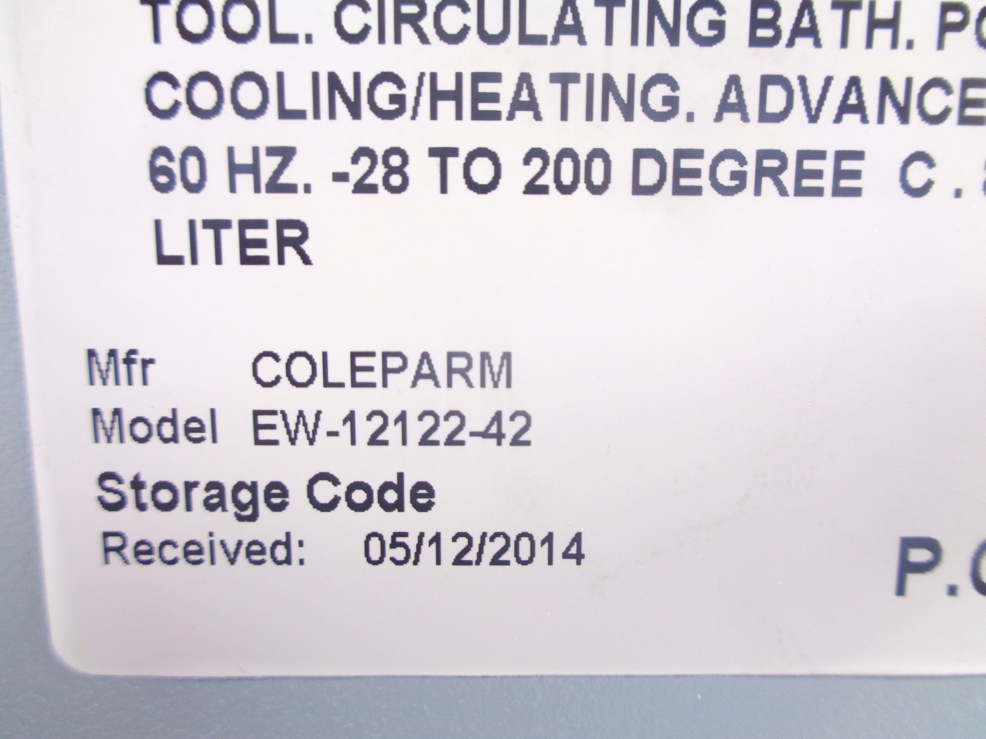COLE-PARMER EW-12122-42 NSNP