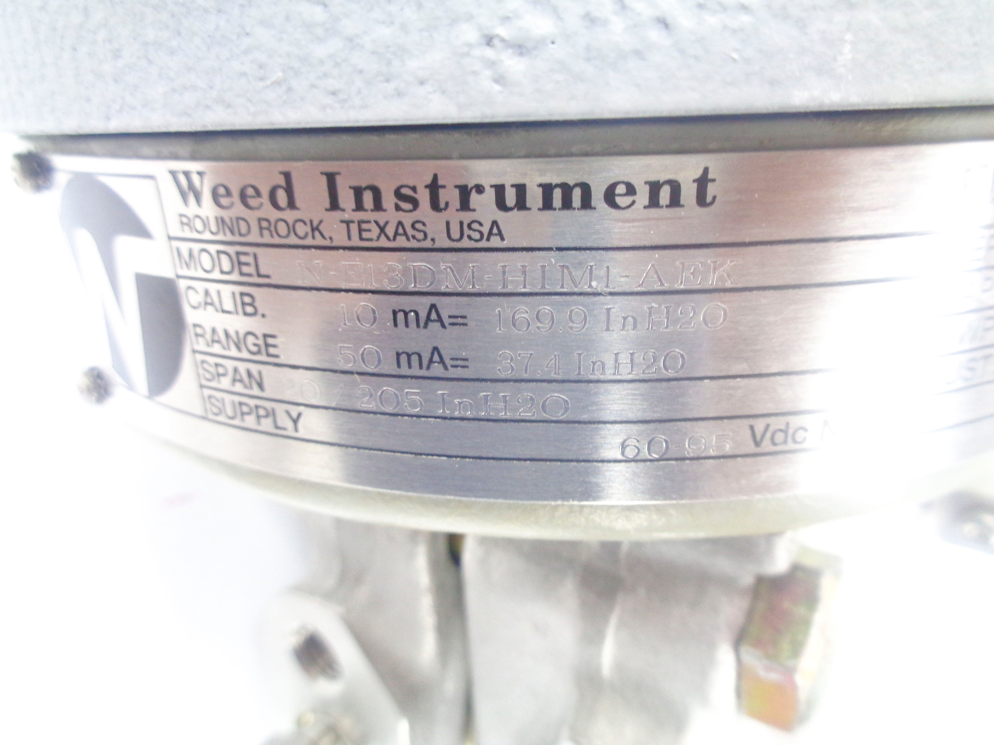 WEED INSTRUMENT N-E13DMHIML-AEK NSMP