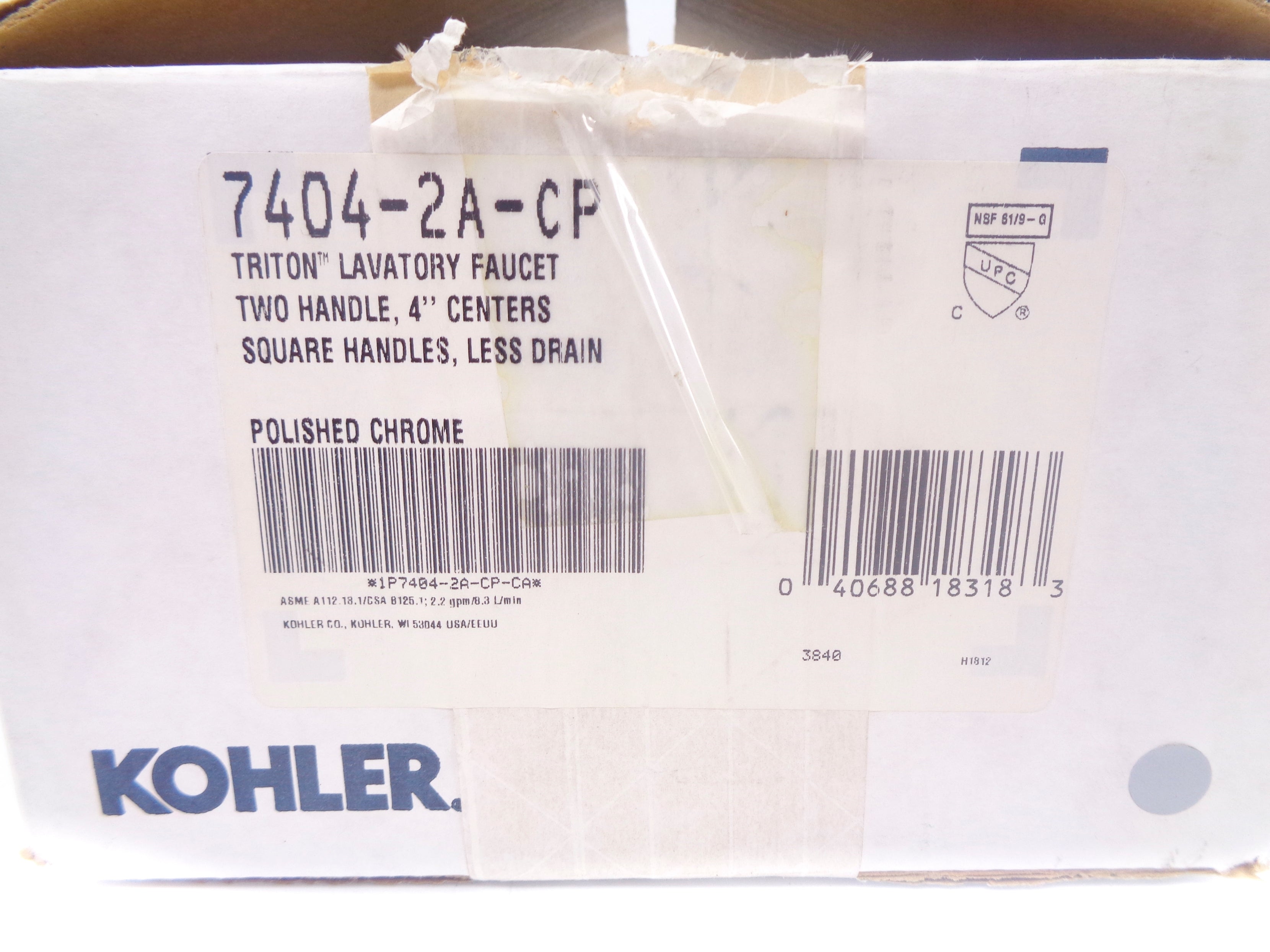 KOHLER 7404-2A-CP NSMP
