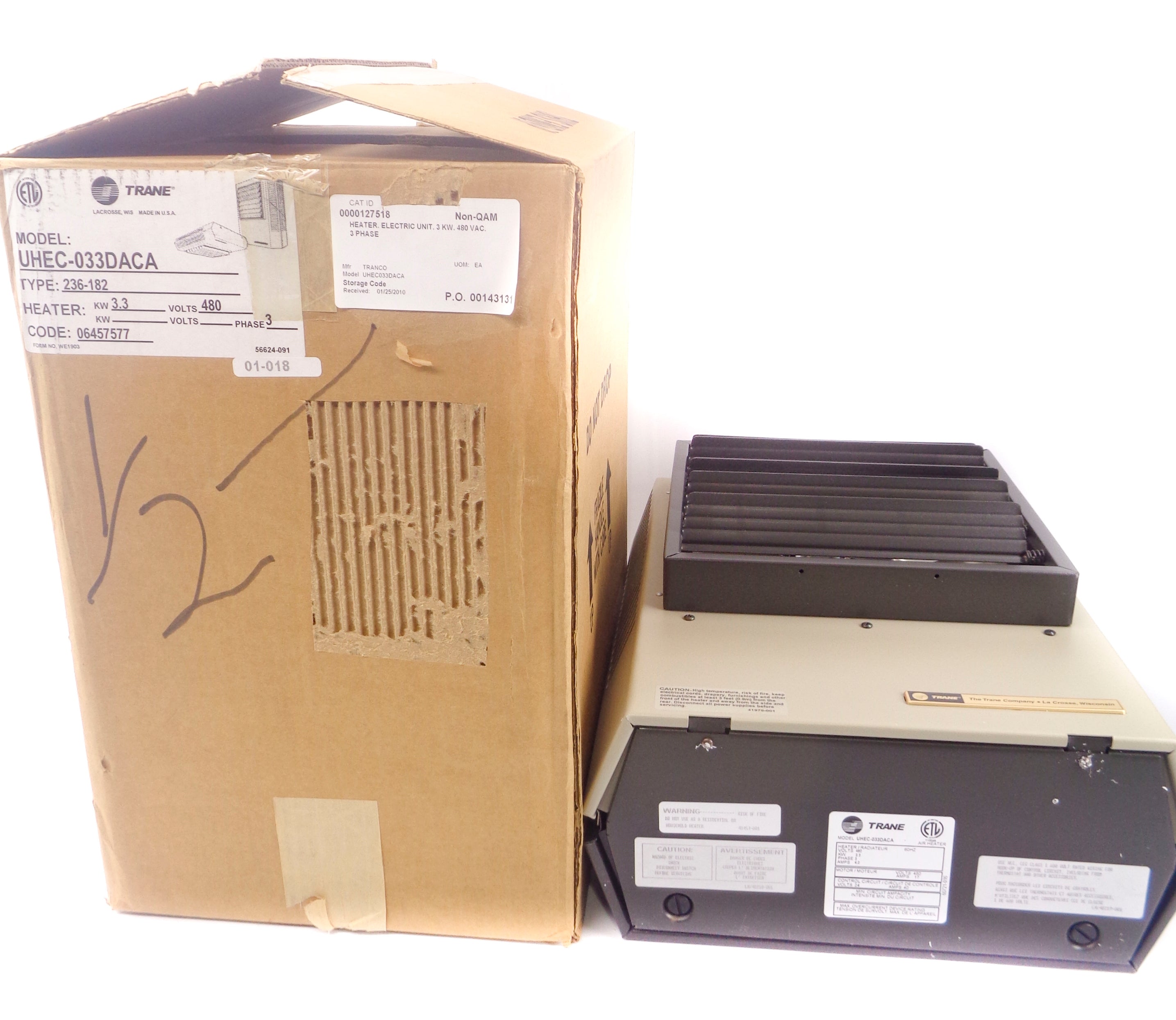 TRANE UHEC-033DACA NSMP