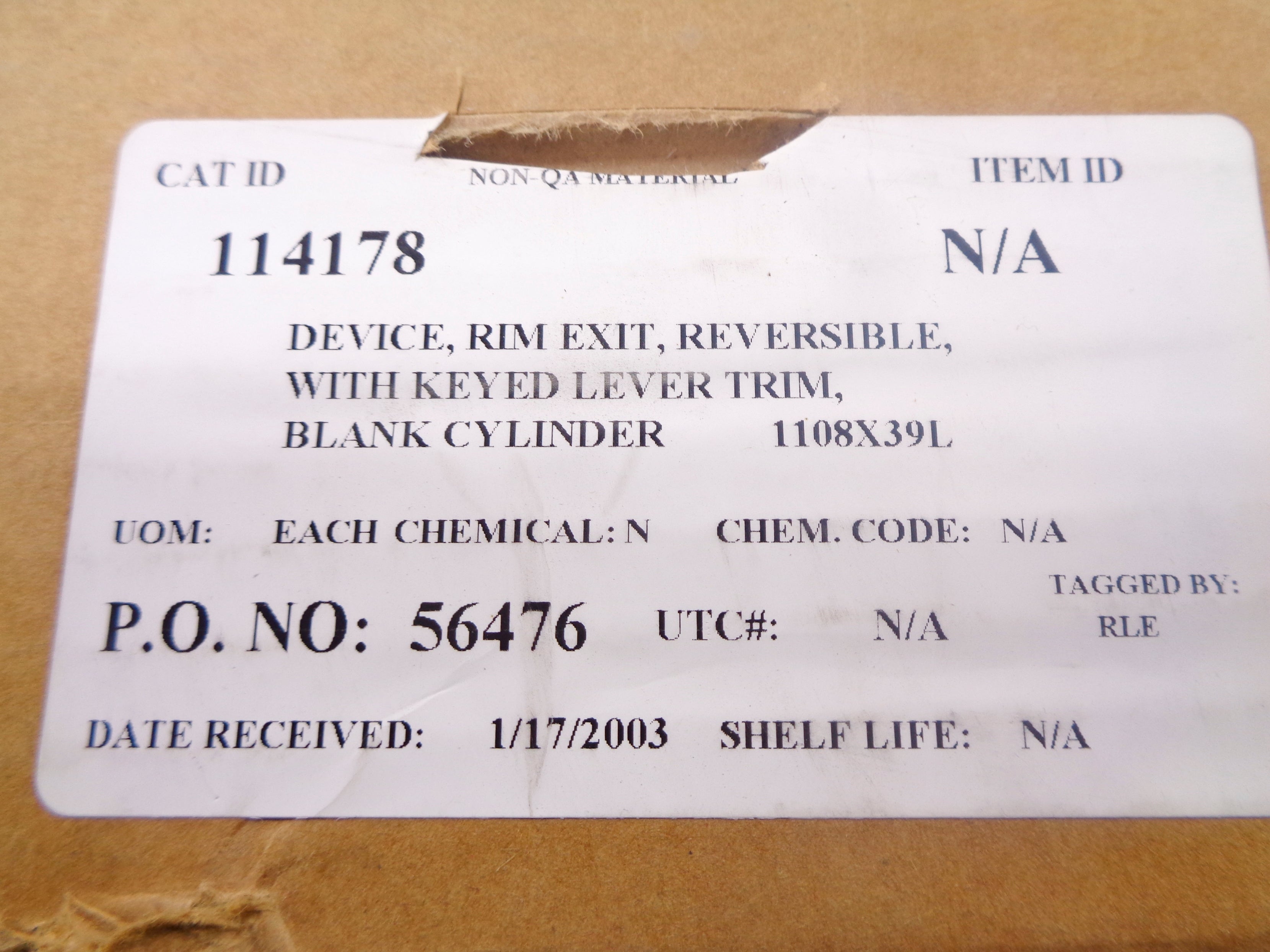 PRECISION HARDWARE MODEL 1100 NSMP