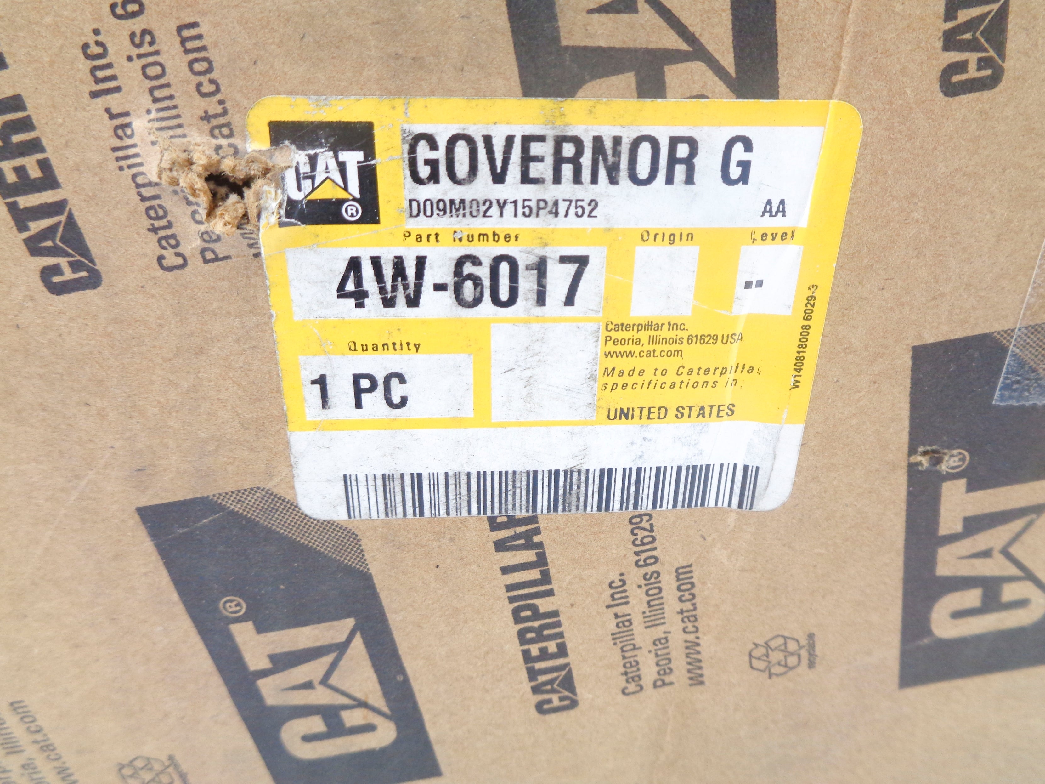CAT 4W-6017 NSMP