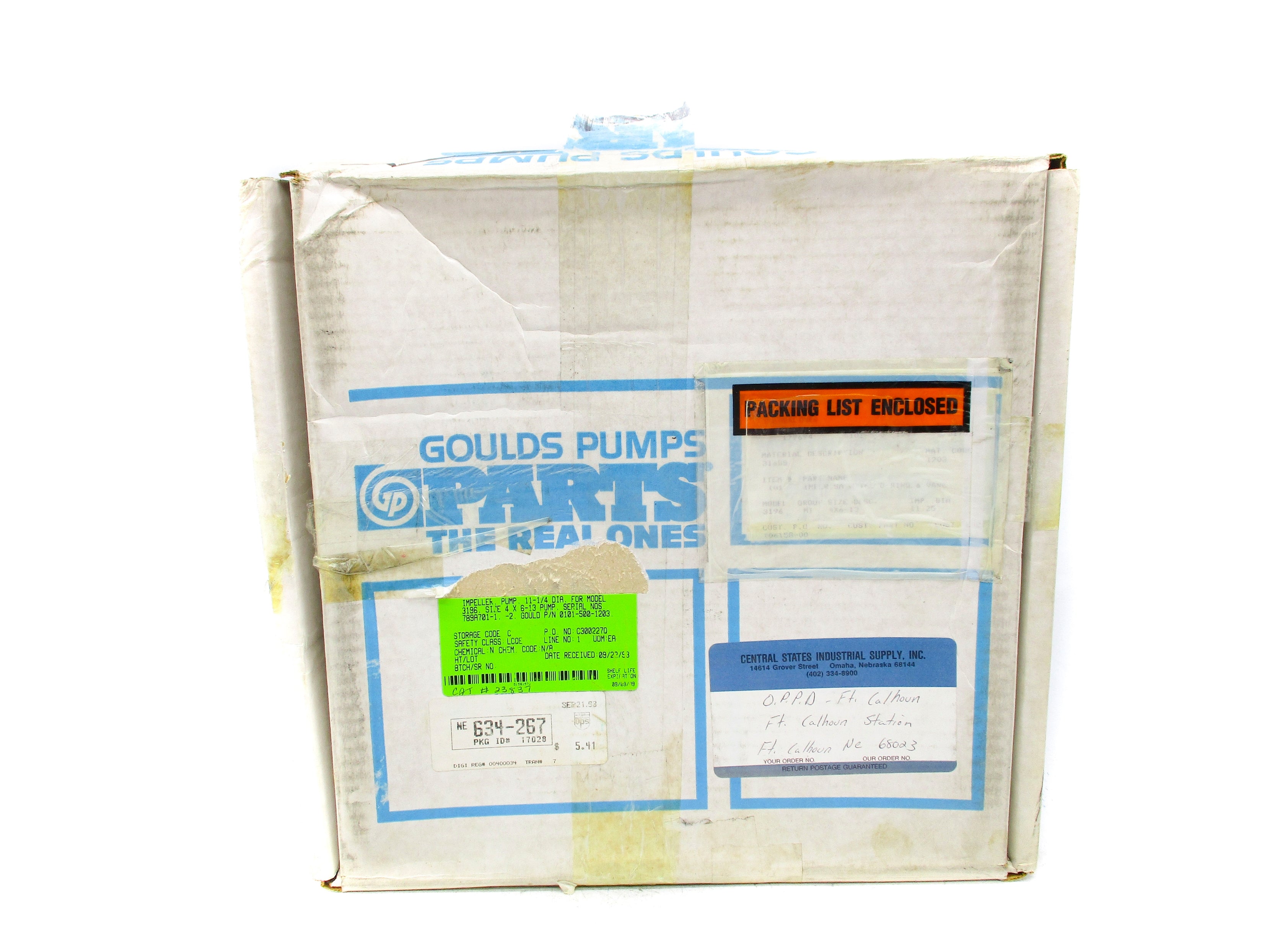 GOULDS PUMP 101-500-1203 NSMP