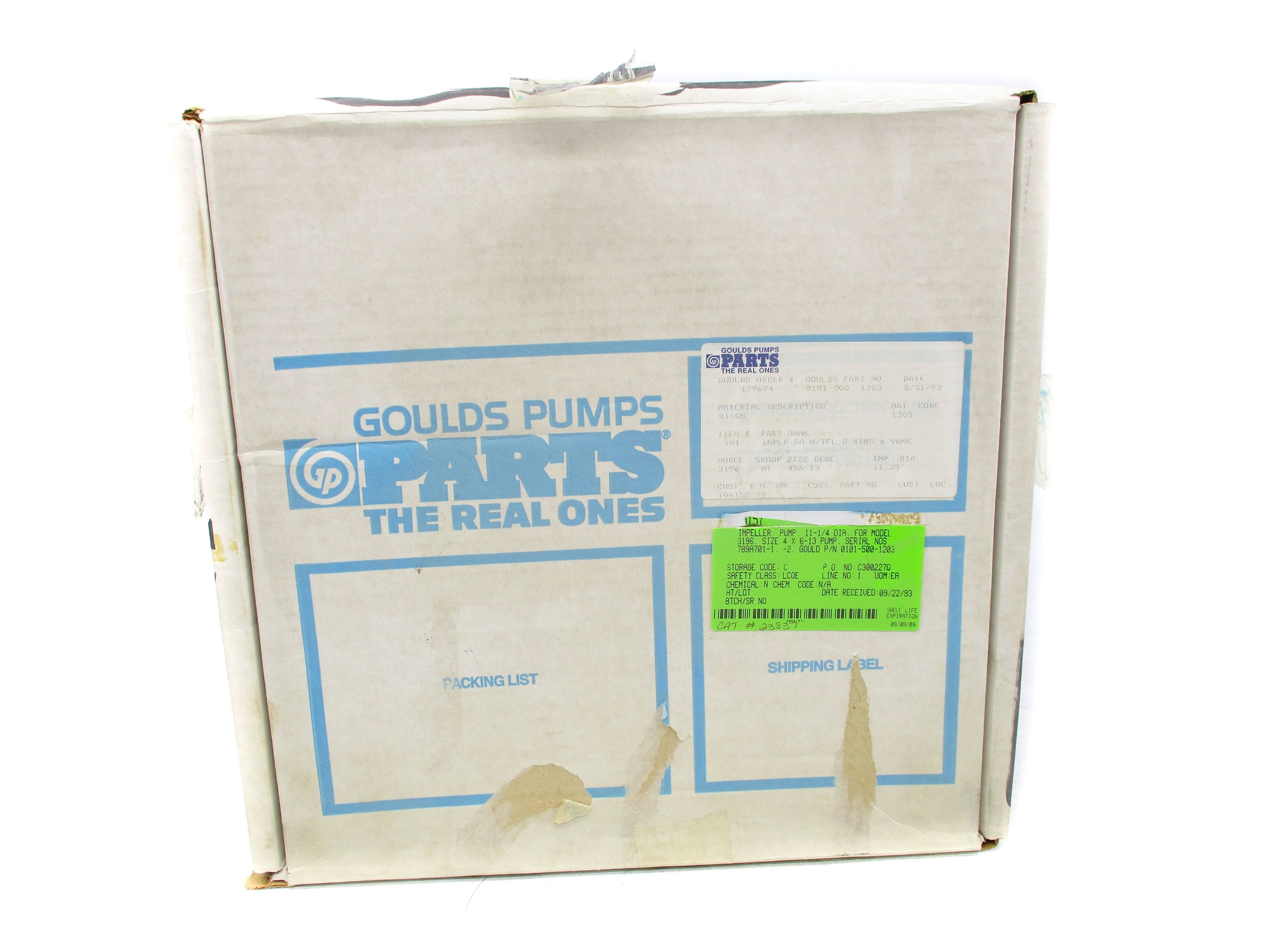 GOULDS PUMP 0101-500-1203 NSMP