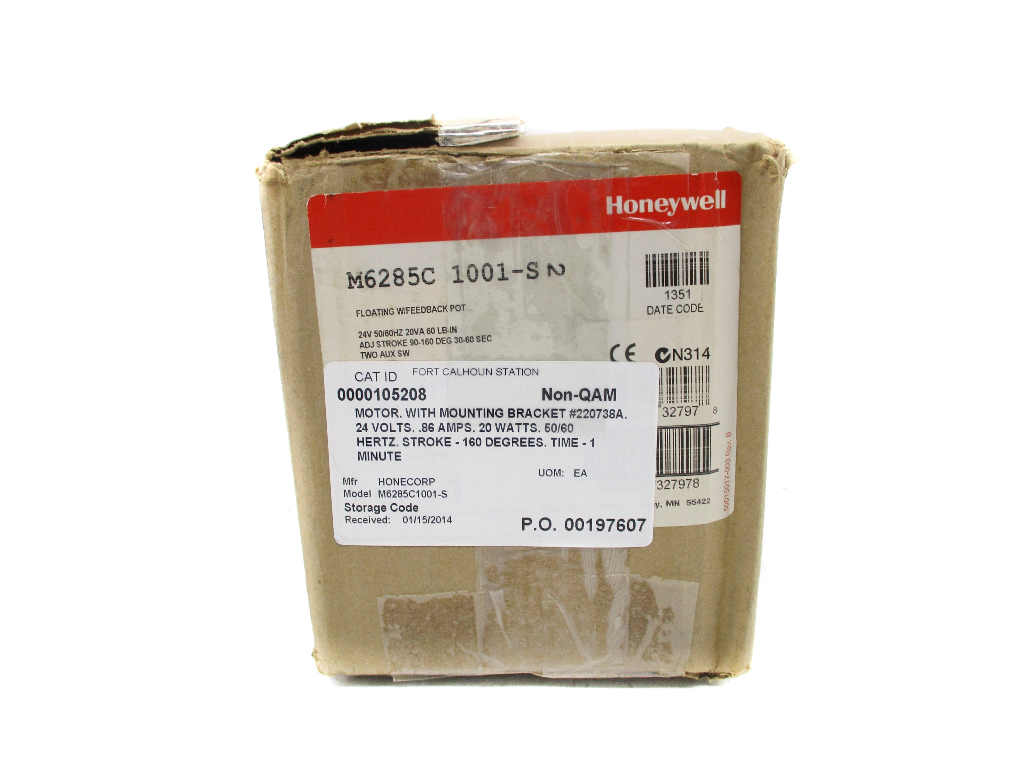 HONEYWELL M6285C1001-S NSMP