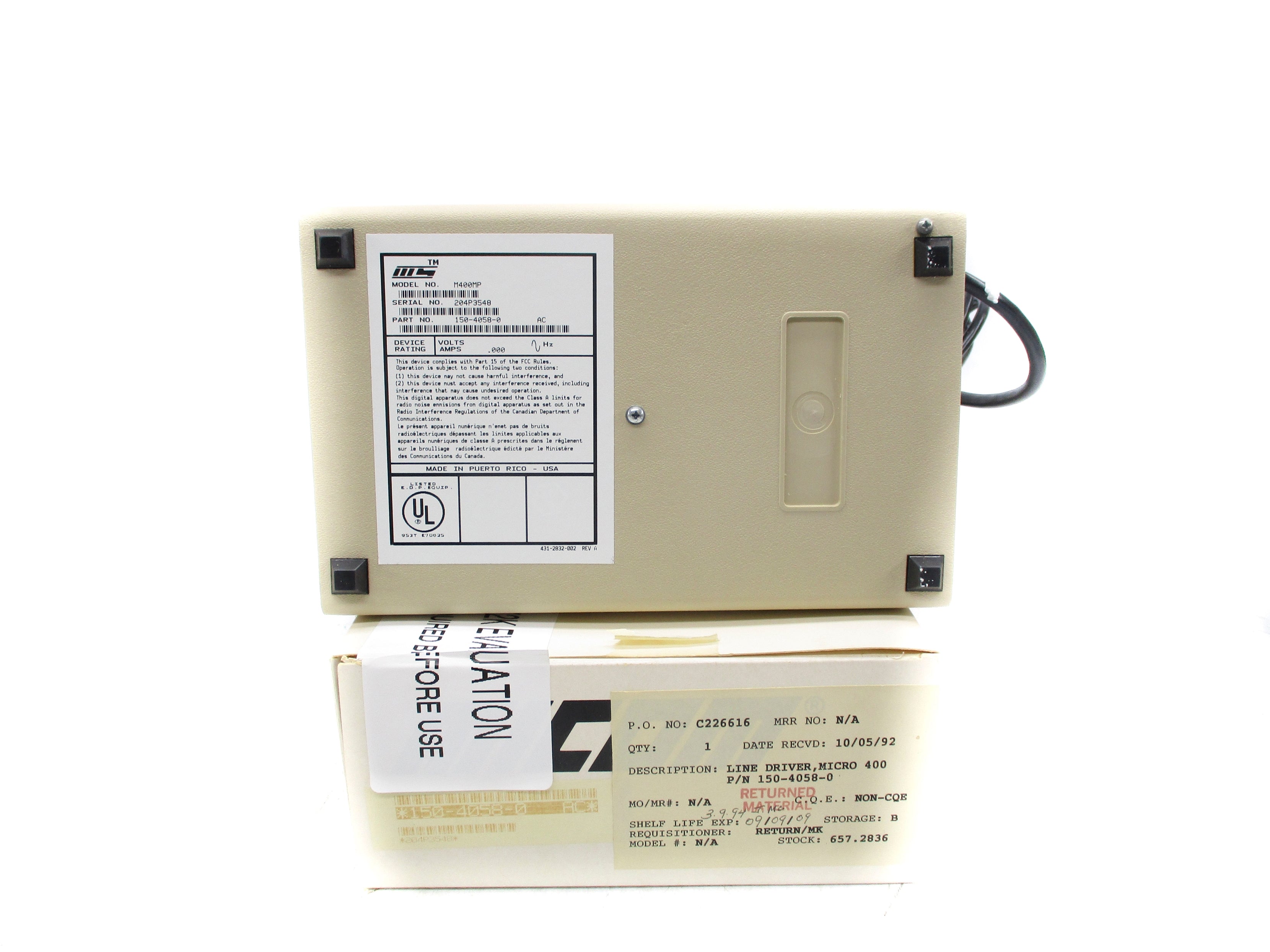 MICOM 150-4058-0 NSMP